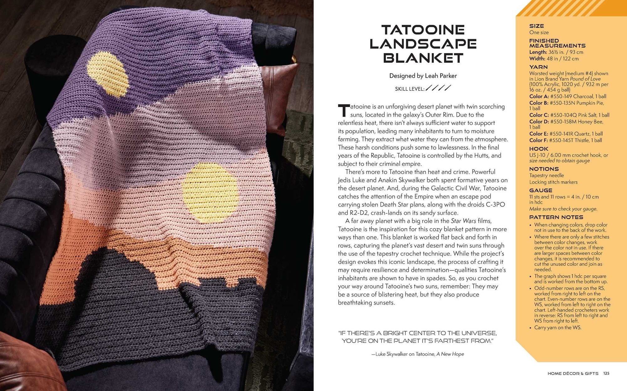 Star Wars: The Official Crochet Pattern Book: Crochet Your Way Through the Galaxy
