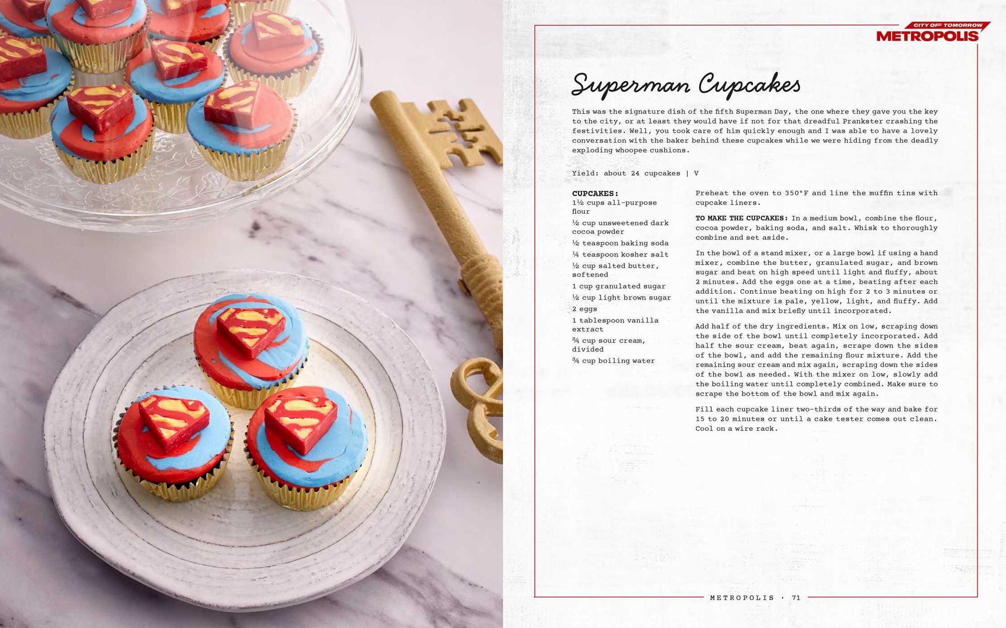 DC: Superman: The Official Cookbook: Recipes from Smallville to the Hall of Justice and Beyond