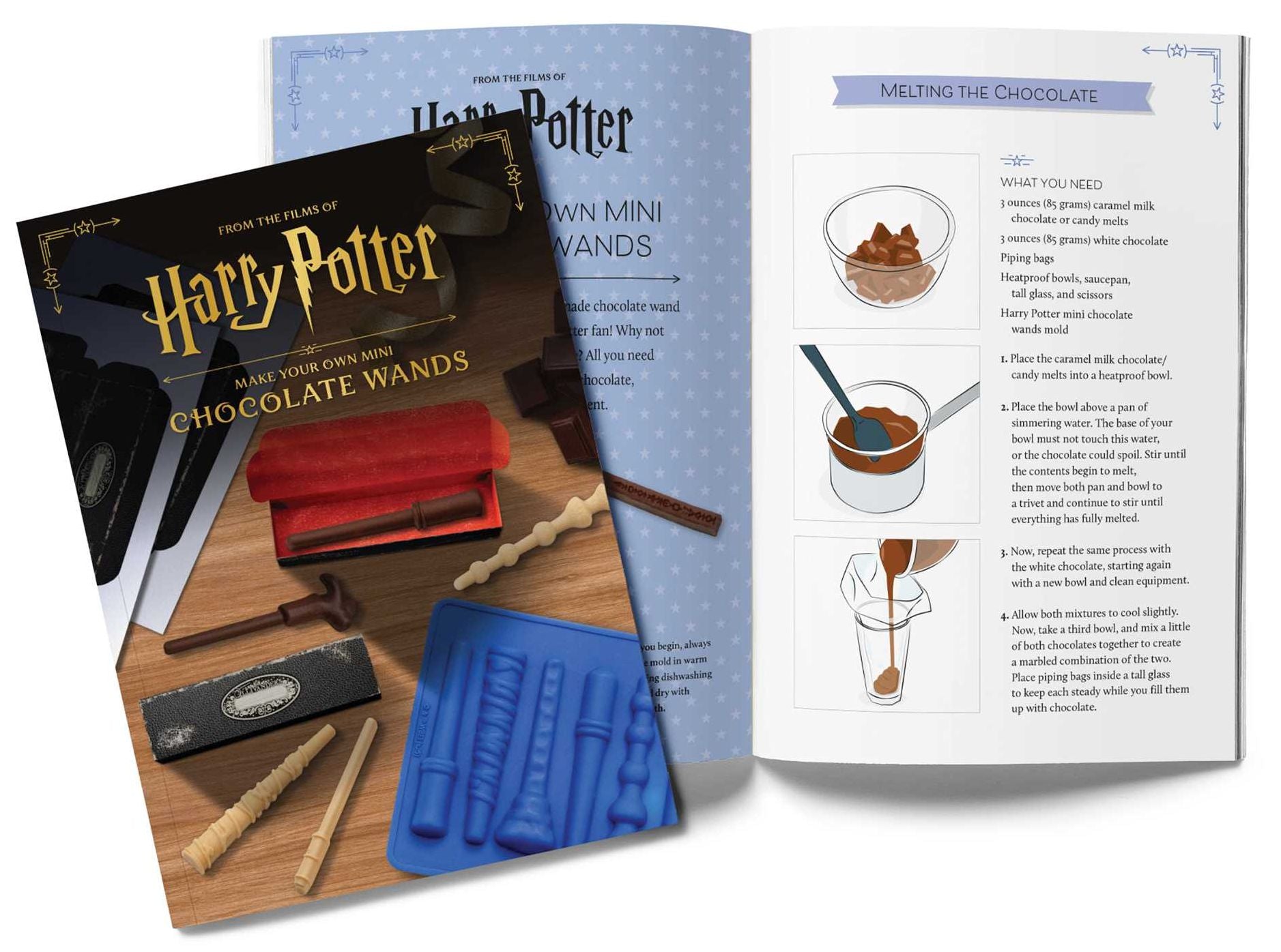 Harry Potter: Make Your Own Mini Chocolate Wands