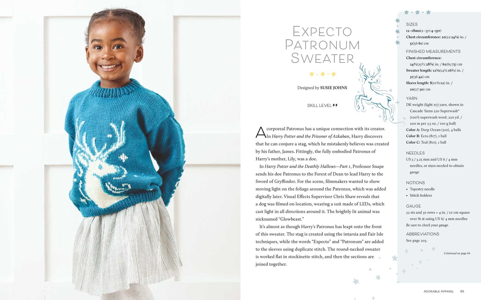 Harry Potter: Knitting Magic for Baby and Toddler: An Official Harry Potter Knitting Pattern Book