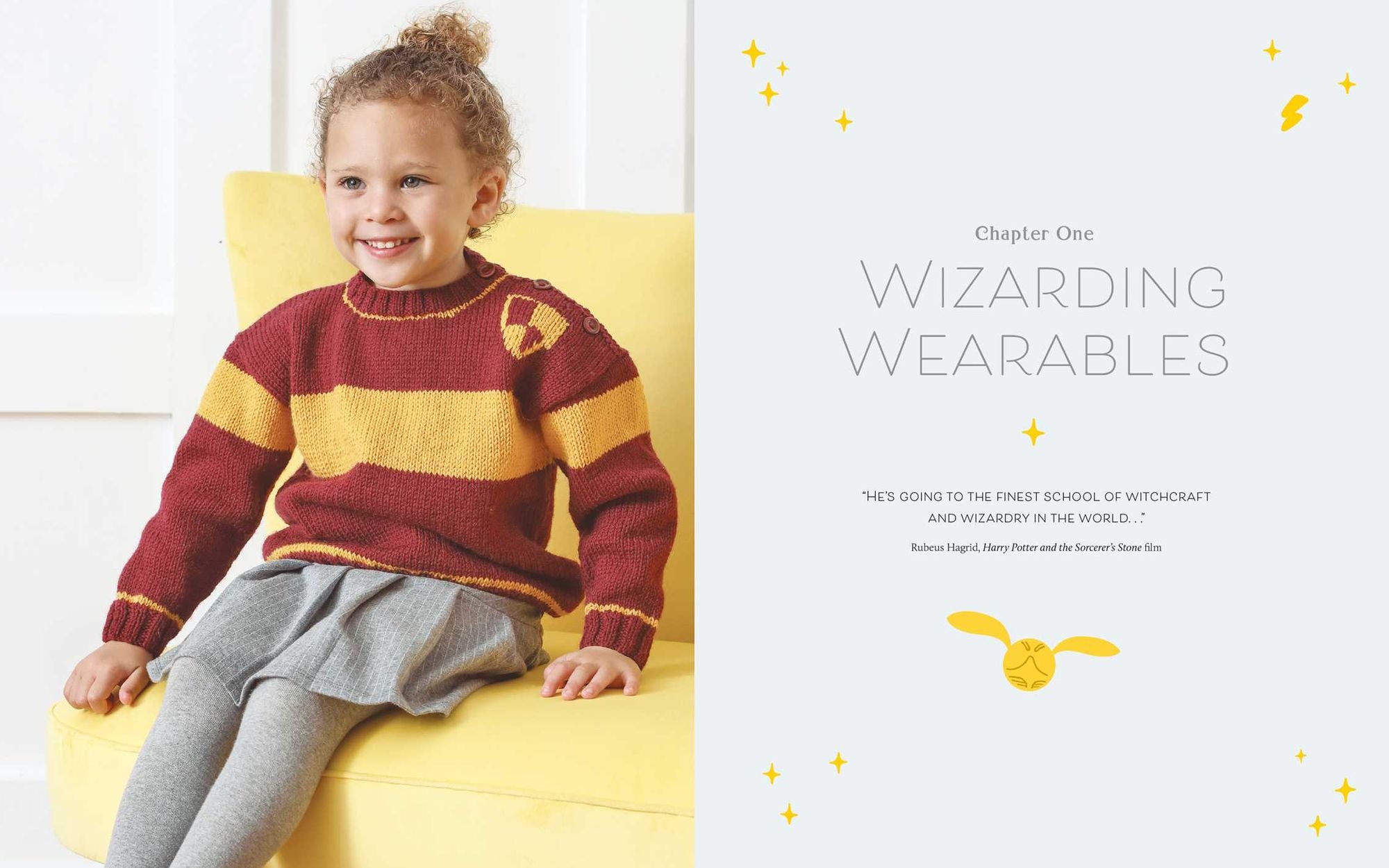 Harry Potter: Knitting Magic for Baby and Toddler: An Official Harry Potter Knitting Pattern Book
