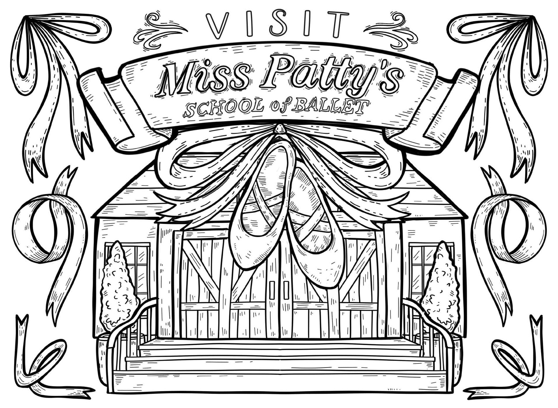 Gilmore Girls: Greetings from Stars Hollow: An Official Postcard Coloring Book