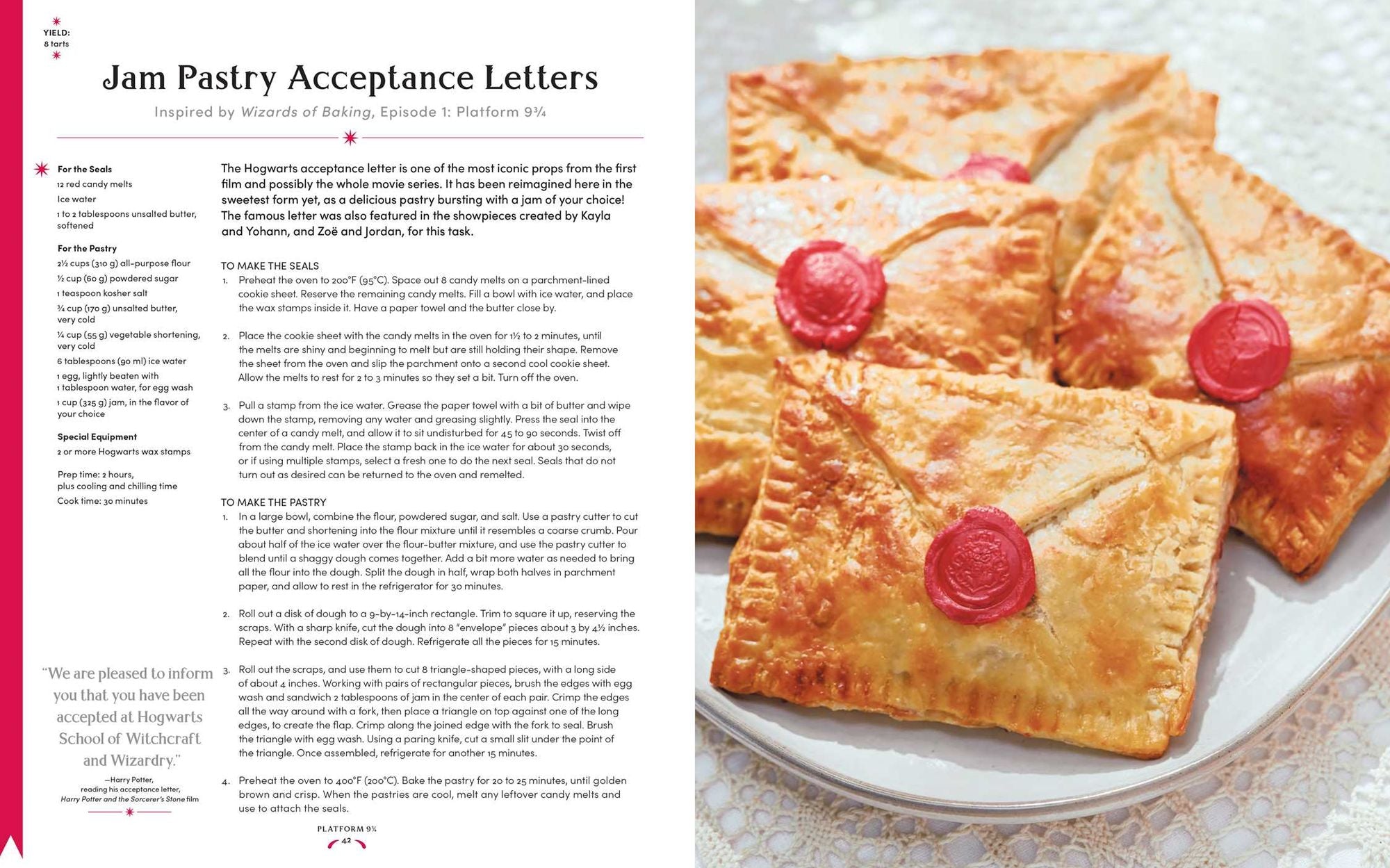 Harry Potter: Wizards of Baking: The Official Companion Guide: Includes Delicious, Harry Potter-Inspired Recipes to Make at Home