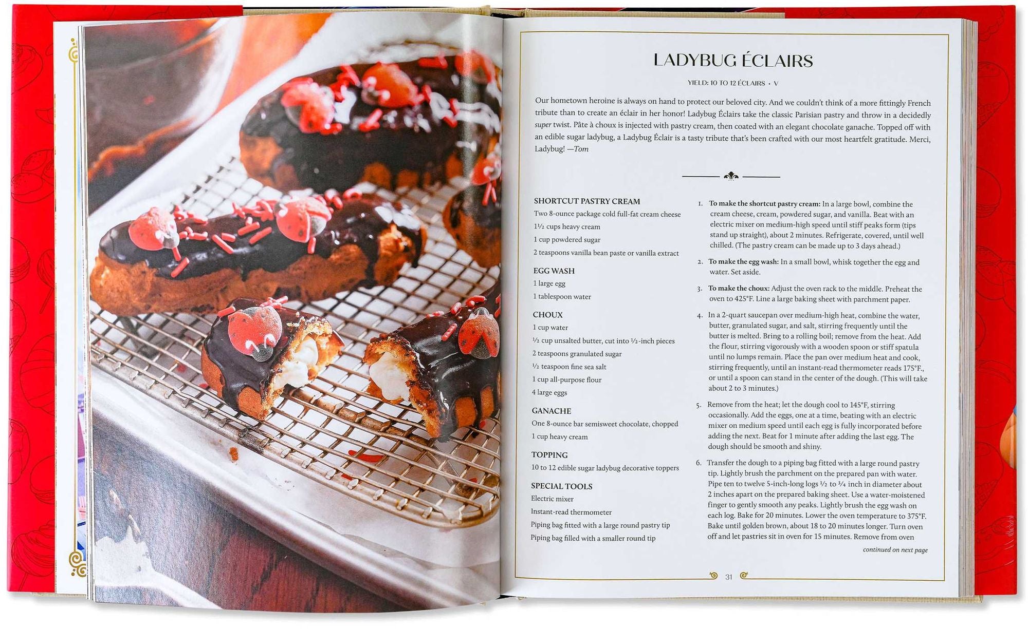 Miraculous: The Official Cookbook: Recipes Inspired by Family, Friends, and the T&S Boulangerie Patisserie