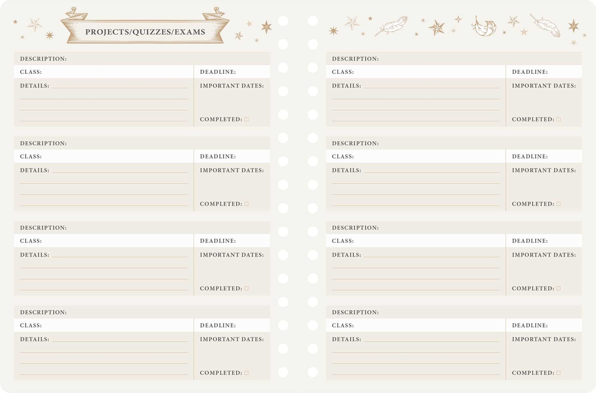 2025-2026 Harry Potter: Hogwarts Student Planner: August - July, 6.5 x 8.25