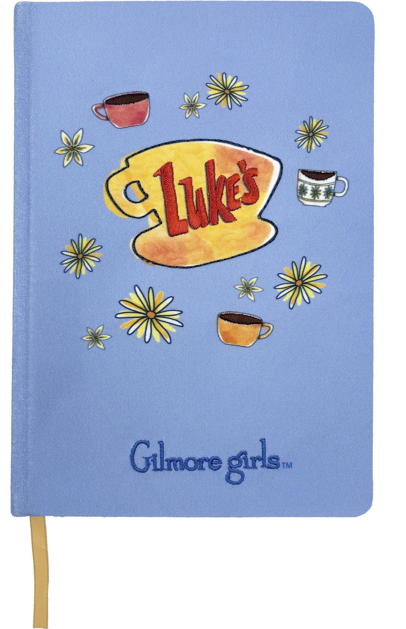 Gilmore Girls Embroidered Journal