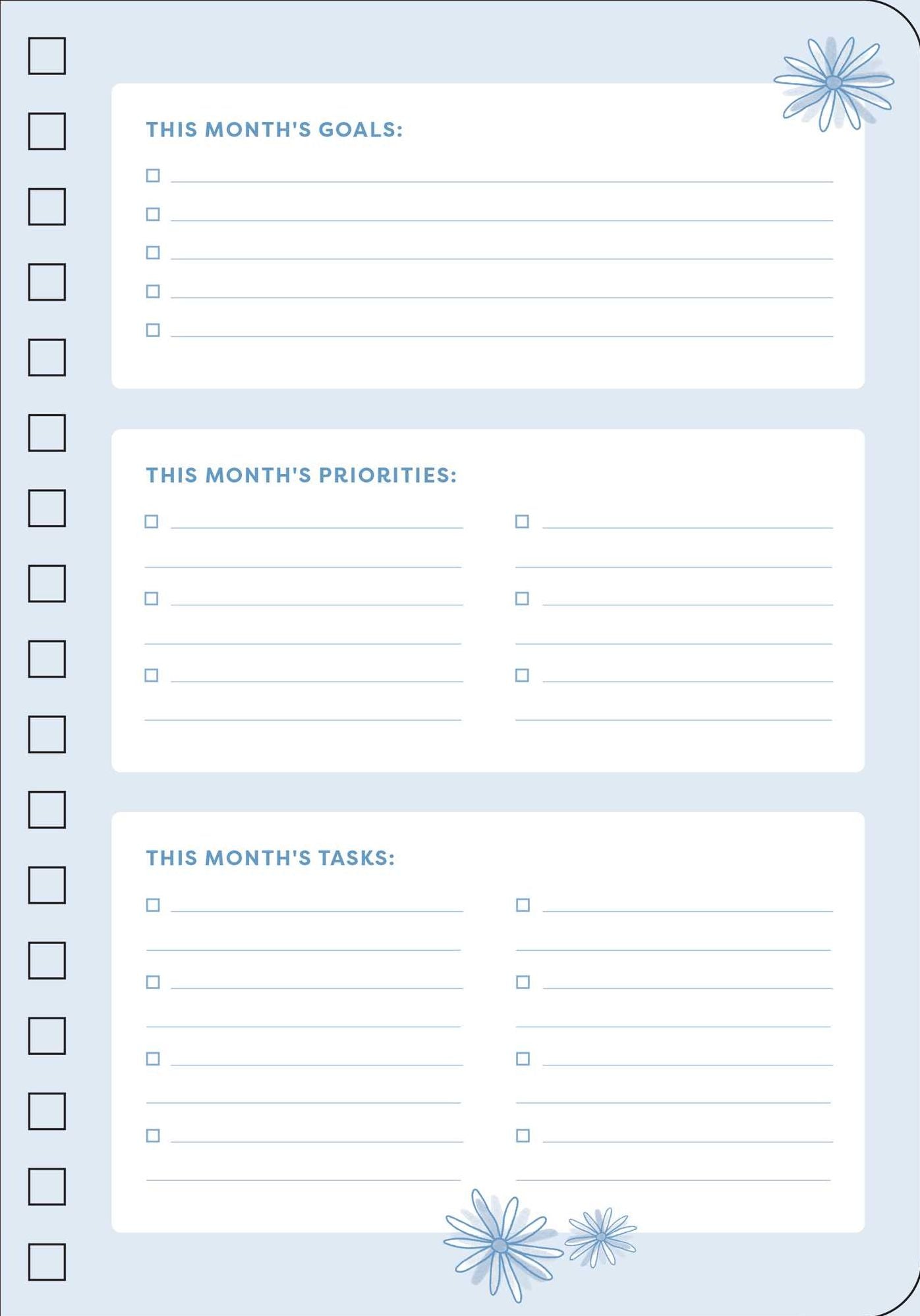 2026 Gilmore Girls 13-Month Weekly Planner