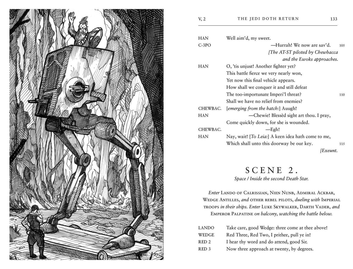 William Shakespeare's The Jedi Doth Return: Star Wars Part the Sixth