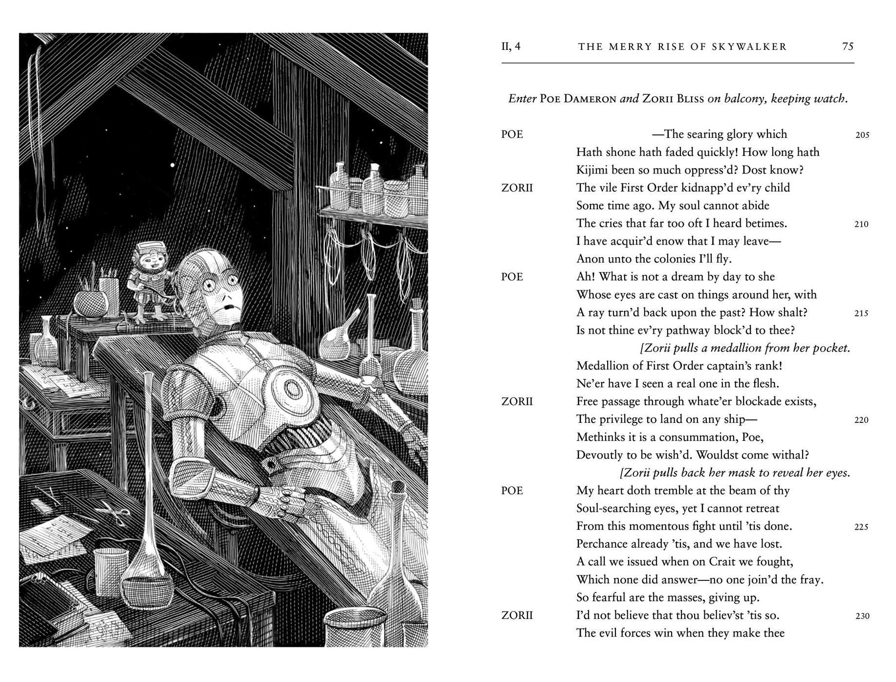 William Shakespeare's The Merry Rise of Skywalker: Star Wars Part the Ninth