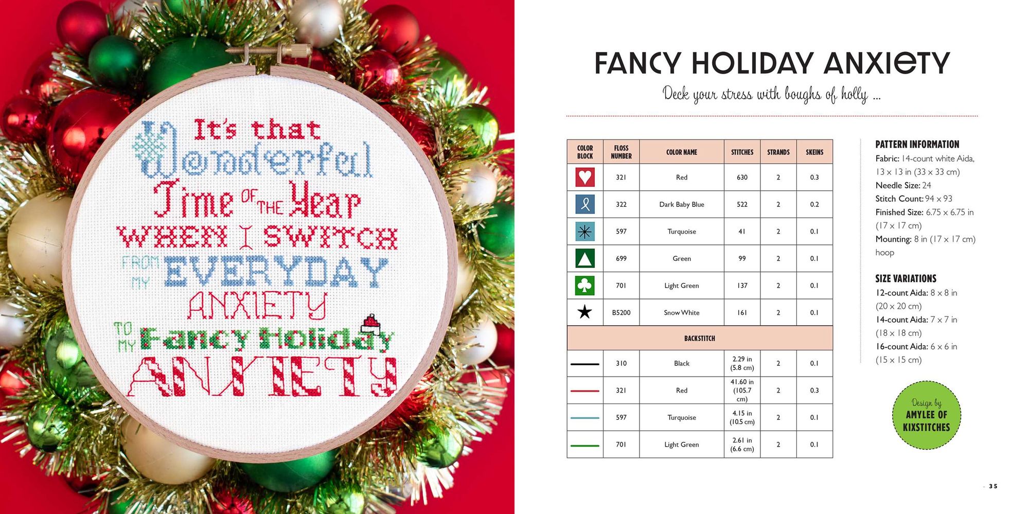 Festive As F*ck: Subversive Cross-Stitch for the Holidays