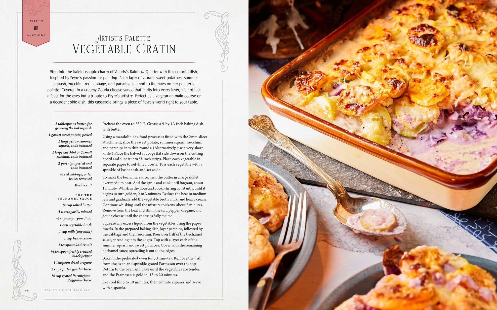 A Feast of Thorns and Roses: The Unofficial Cookbook of A Court of Thorns and Roses