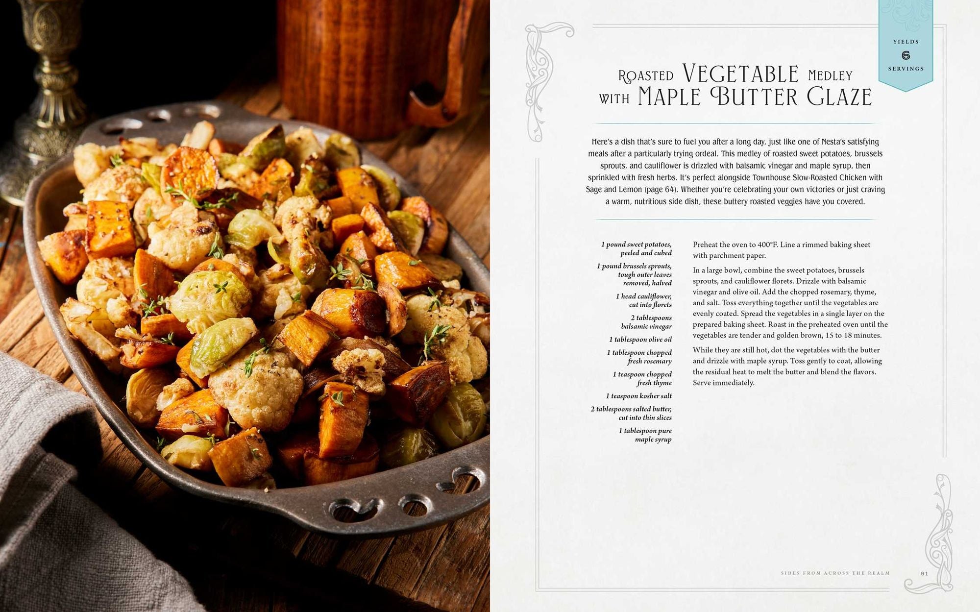 A Feast of Thorns and Roses: The Unofficial Cookbook of A Court of Thorns and Roses