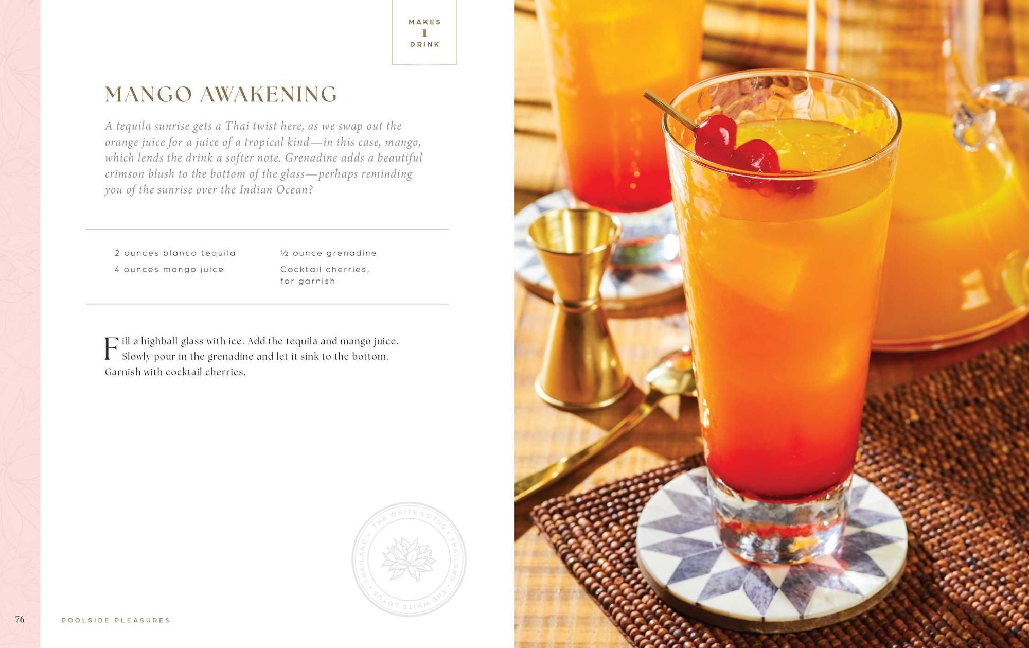 The White Lotus Official Cocktail Collection