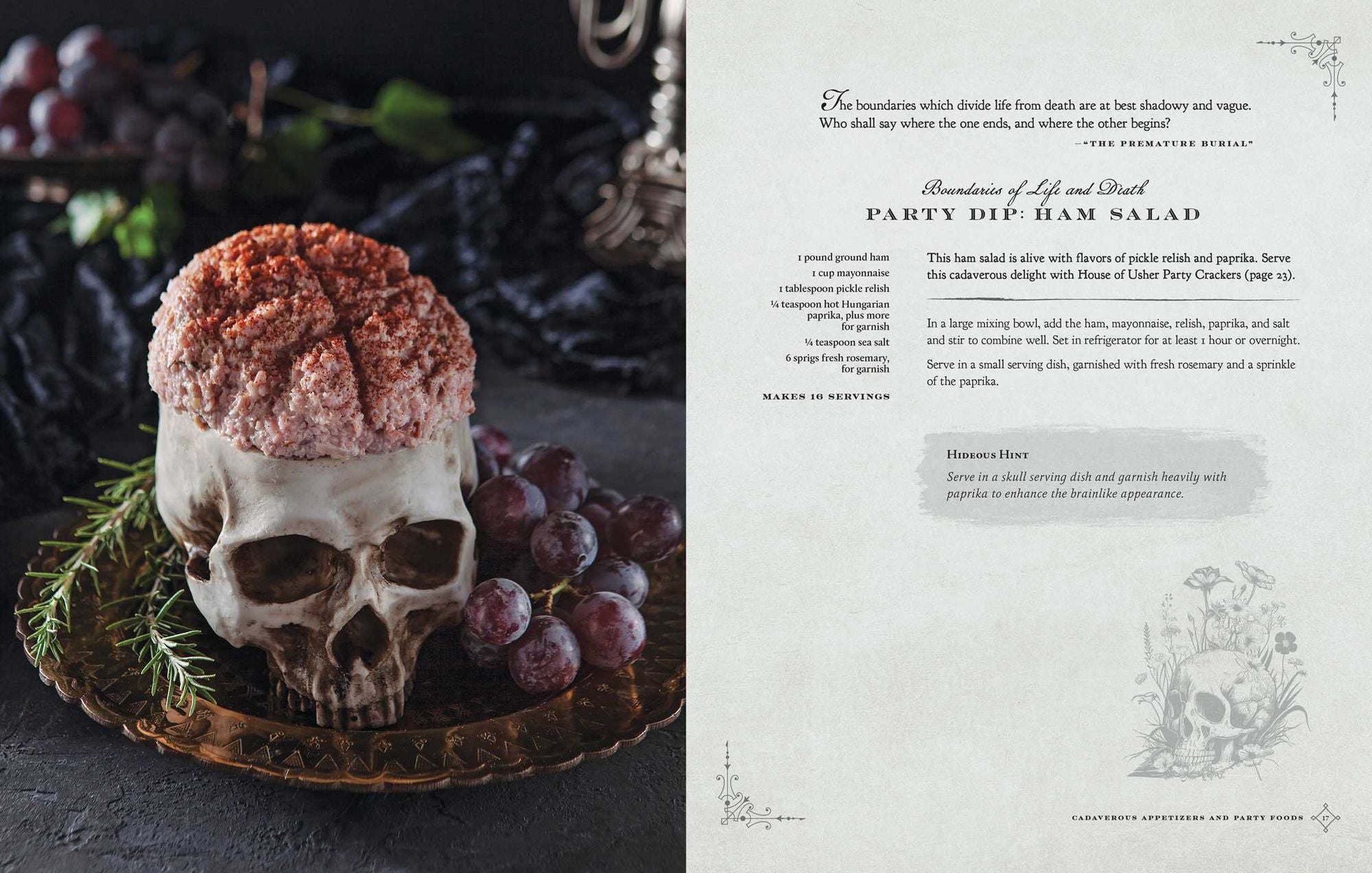 A Ravenous Feast: Spellbinding Recipes Inspired by the Literary Works of Edgar Alan Poe