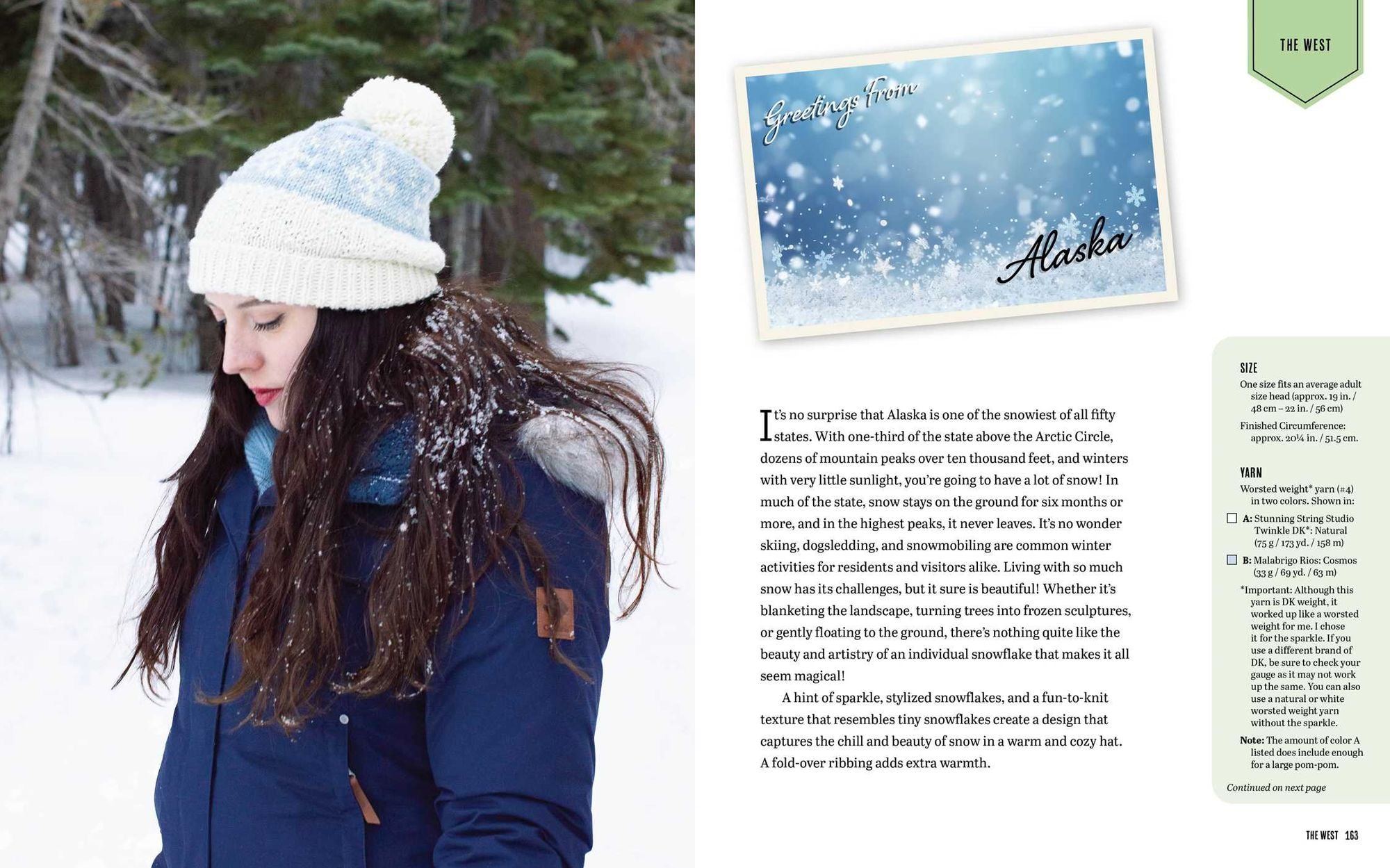 Knitting the U.S.A.: Fifty Easy-to-Follow Designs for Beautiful Beanies Inspired by Each State in America