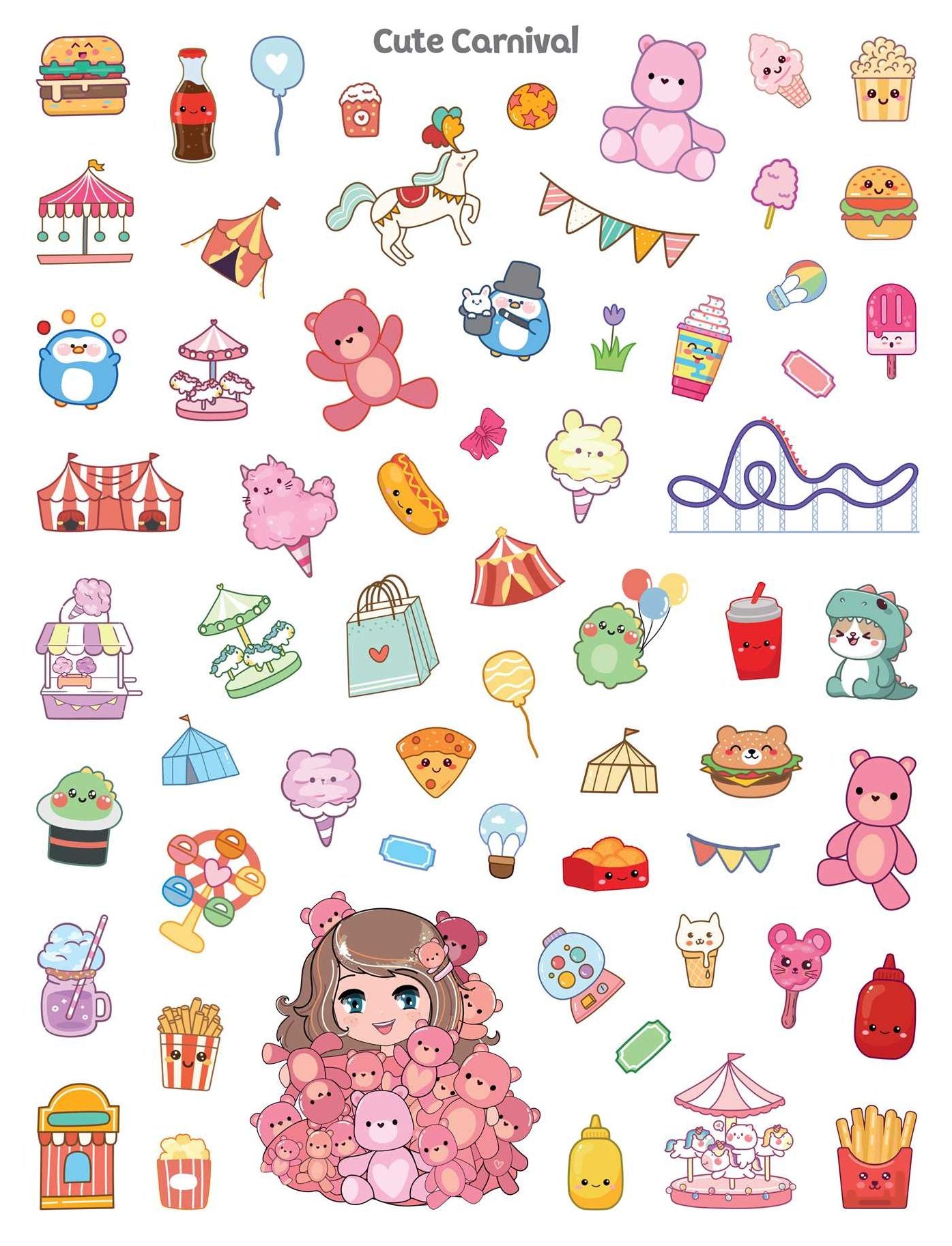 Kawaii Sticker Party