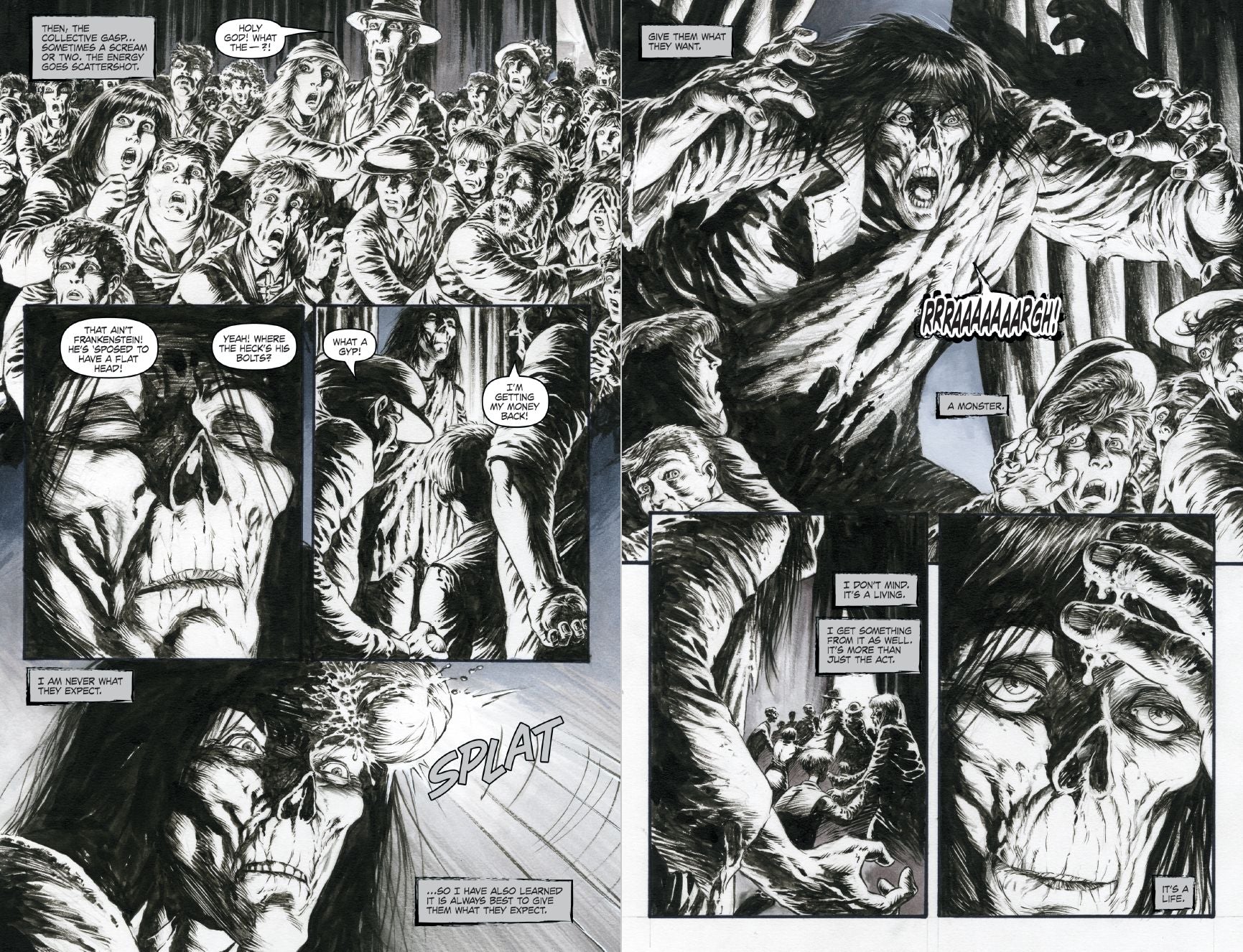 Frankenstein Alive, Alive: The Complete Collection