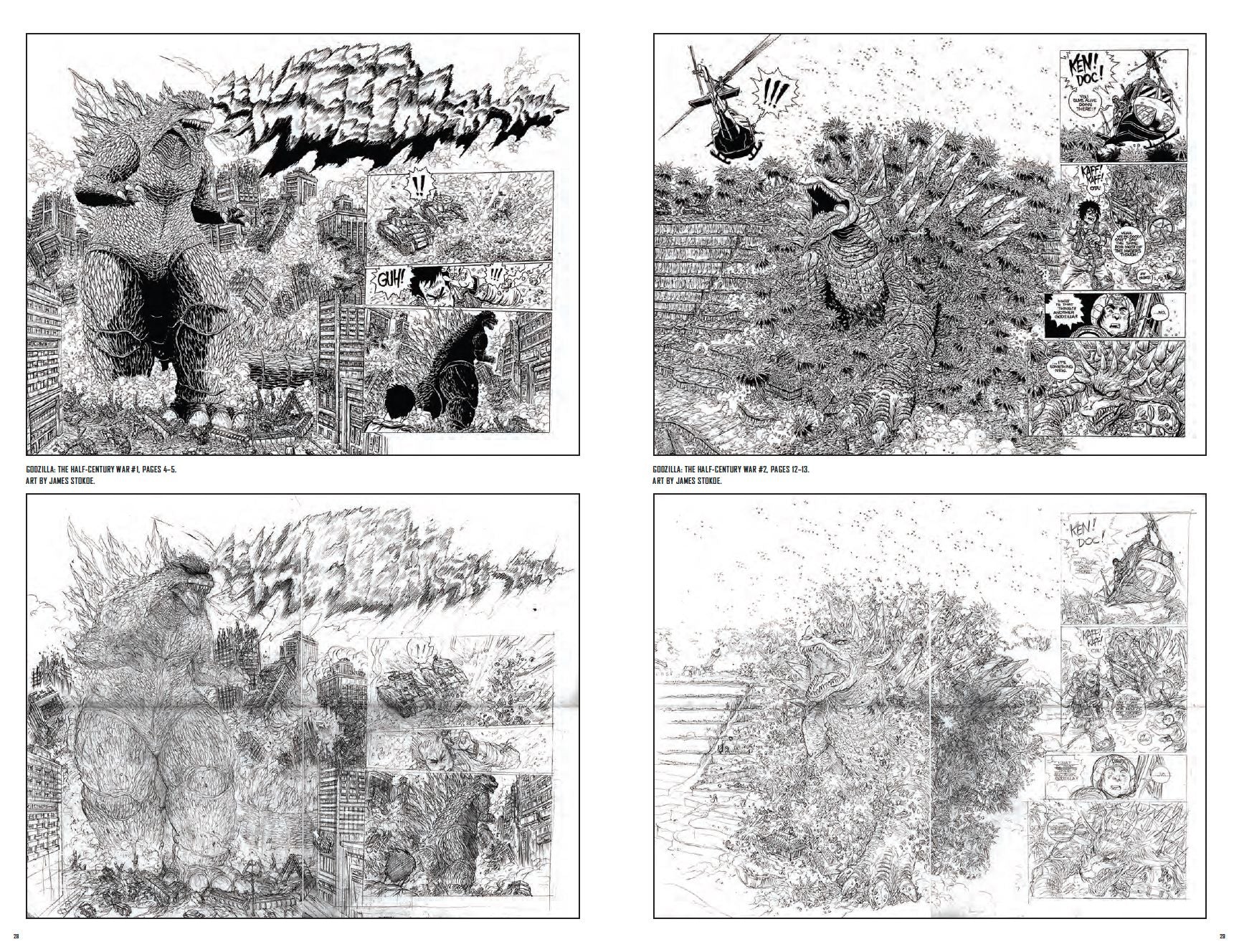 Godzilla: The Monster Comic Art Collection