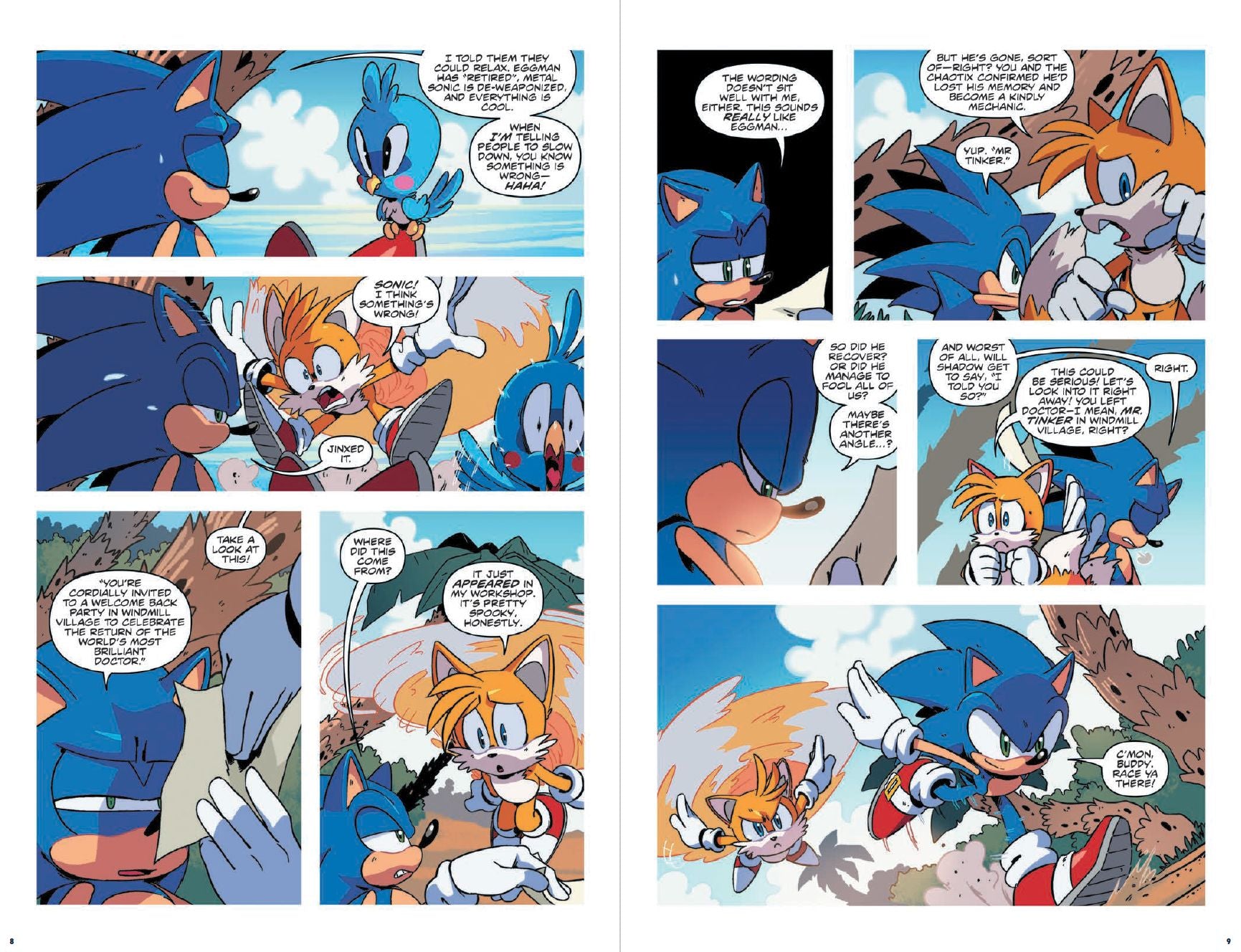Sonic the Hedgehog: On The Go, Vol. 2