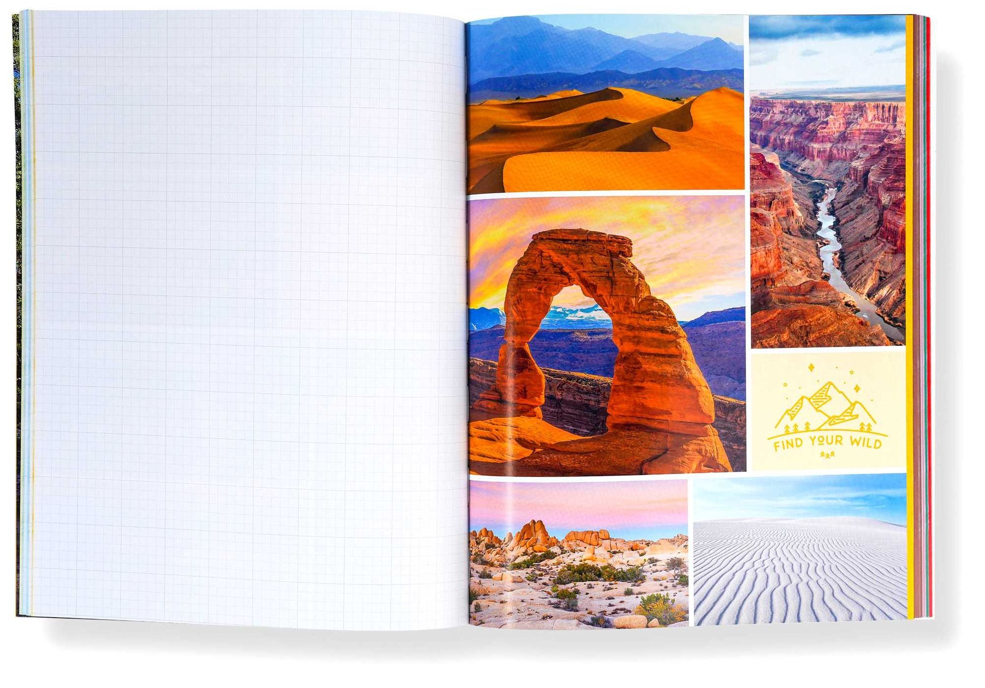 Cut & Collage National Parks: Beautiful Images of America's Natural Wonders