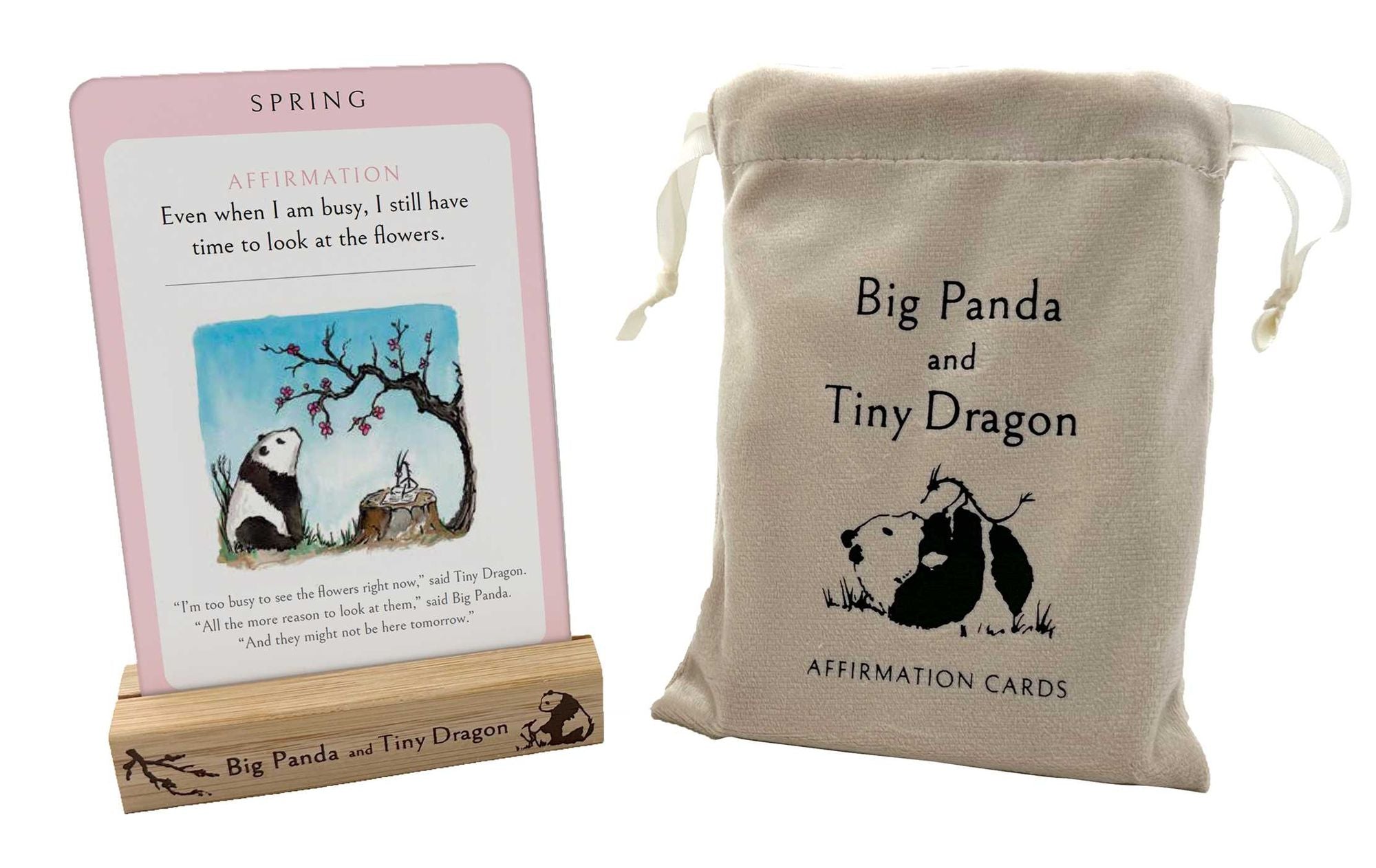 Big Panda and Tiny Dragon Affirmation Cards: Daily Inspiration for Strength and Serenity