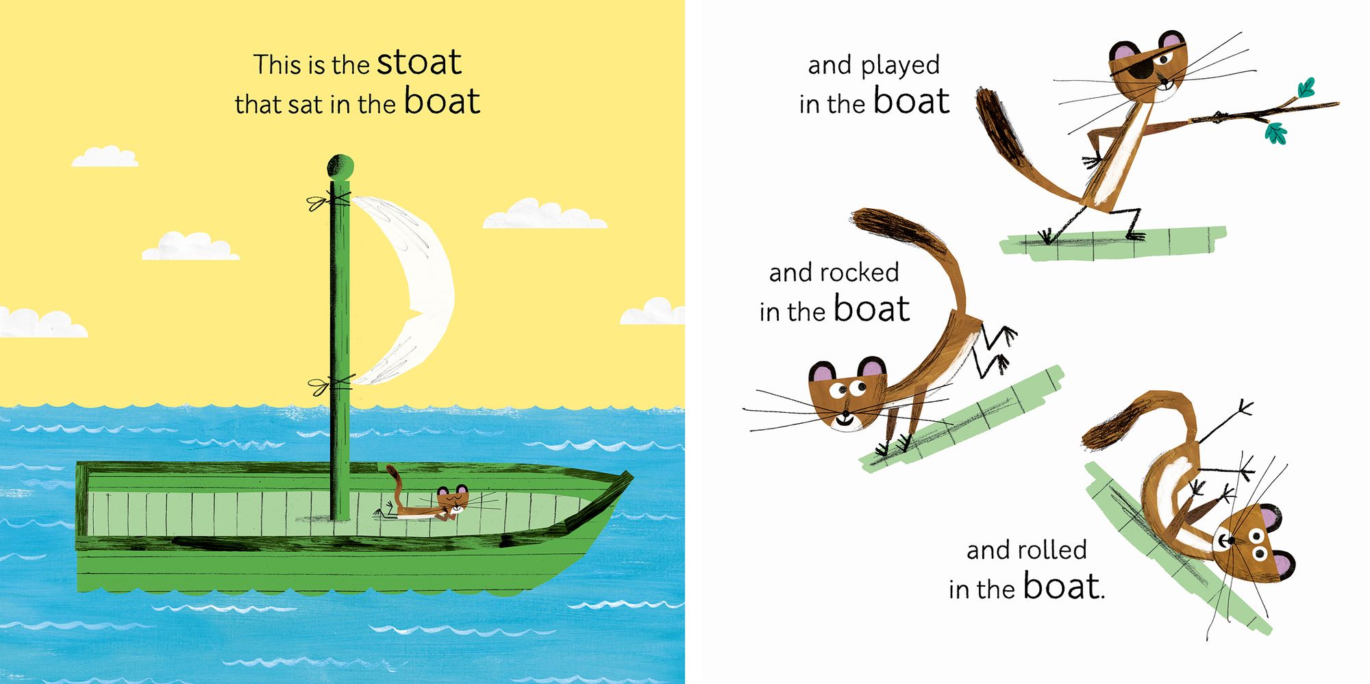 The Goat and the Stoat and the Boat