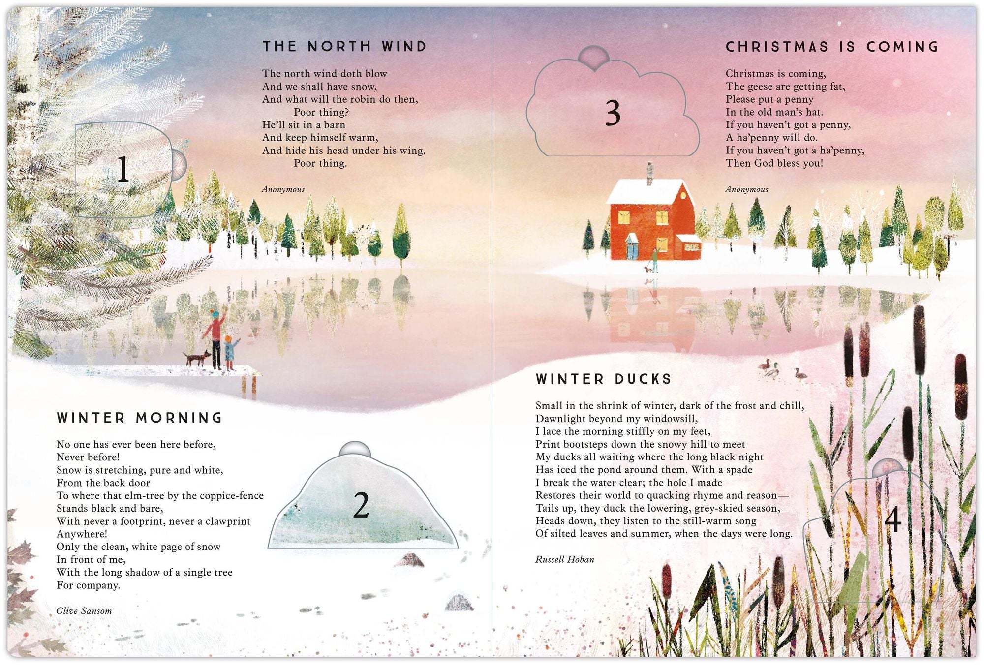 'Tis the Season: A Lift-the-Flap Advent Calendar Full of Christmas Poems
