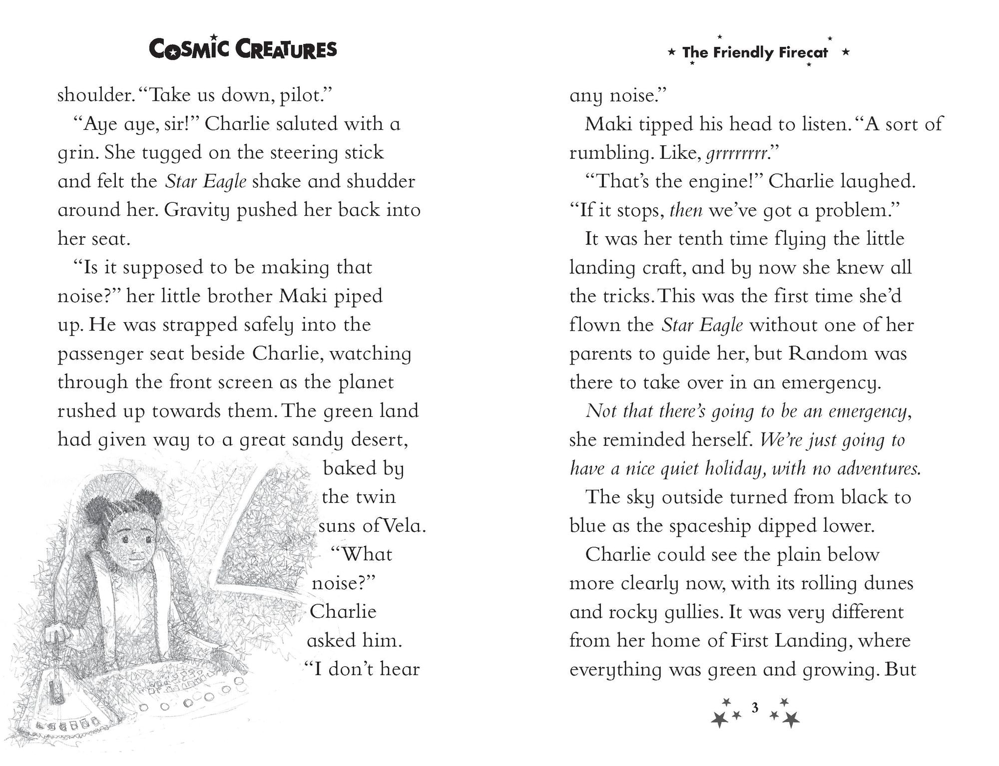 Cosmic Creatures: The Friendly Firecat
