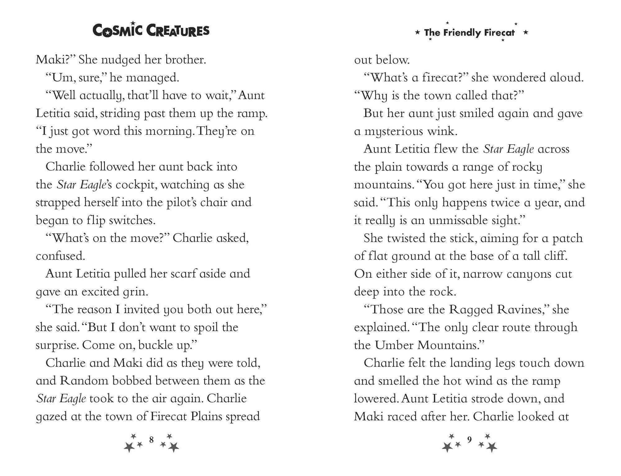 Cosmic Creatures: The Friendly Firecat