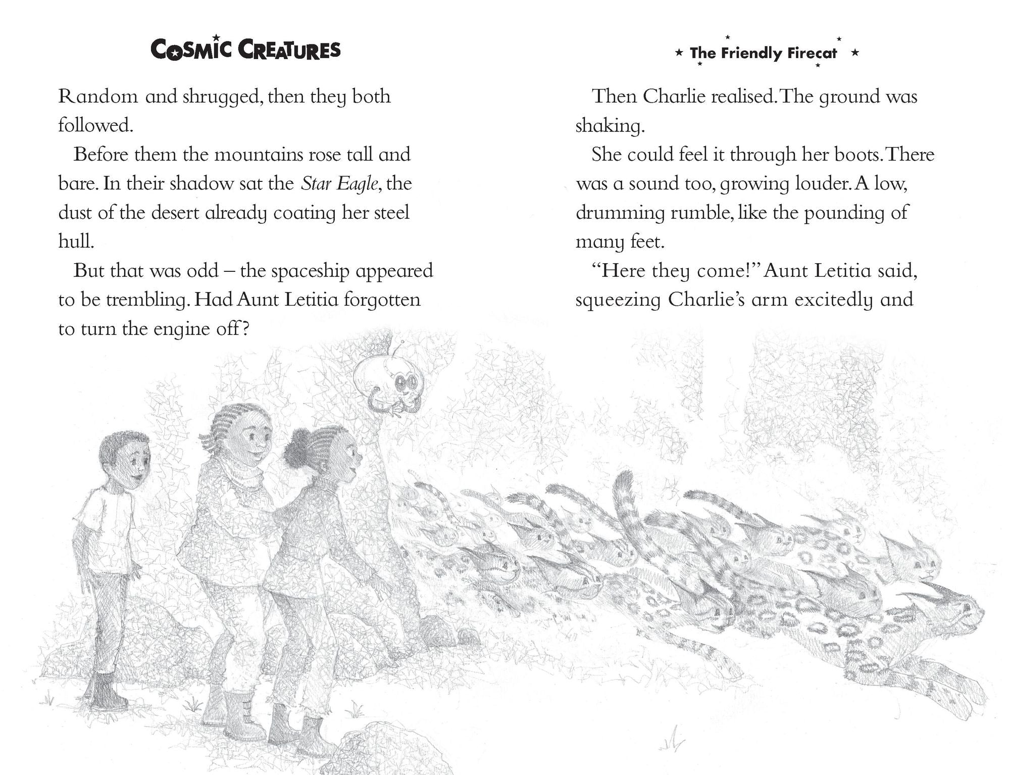 Cosmic Creatures: The Friendly Firecat