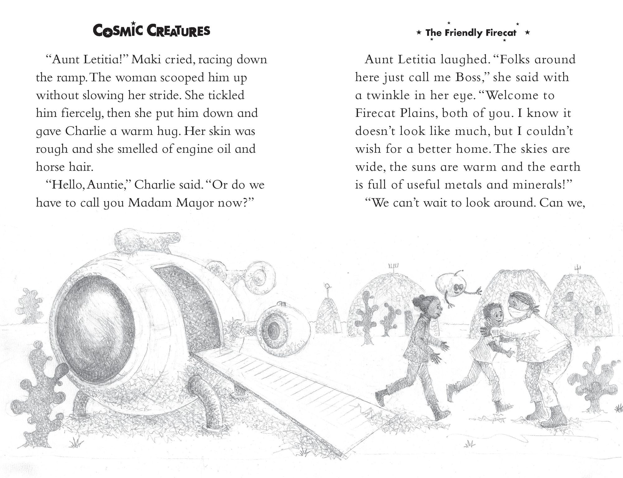 Cosmic Creatures: The Friendly Firecat