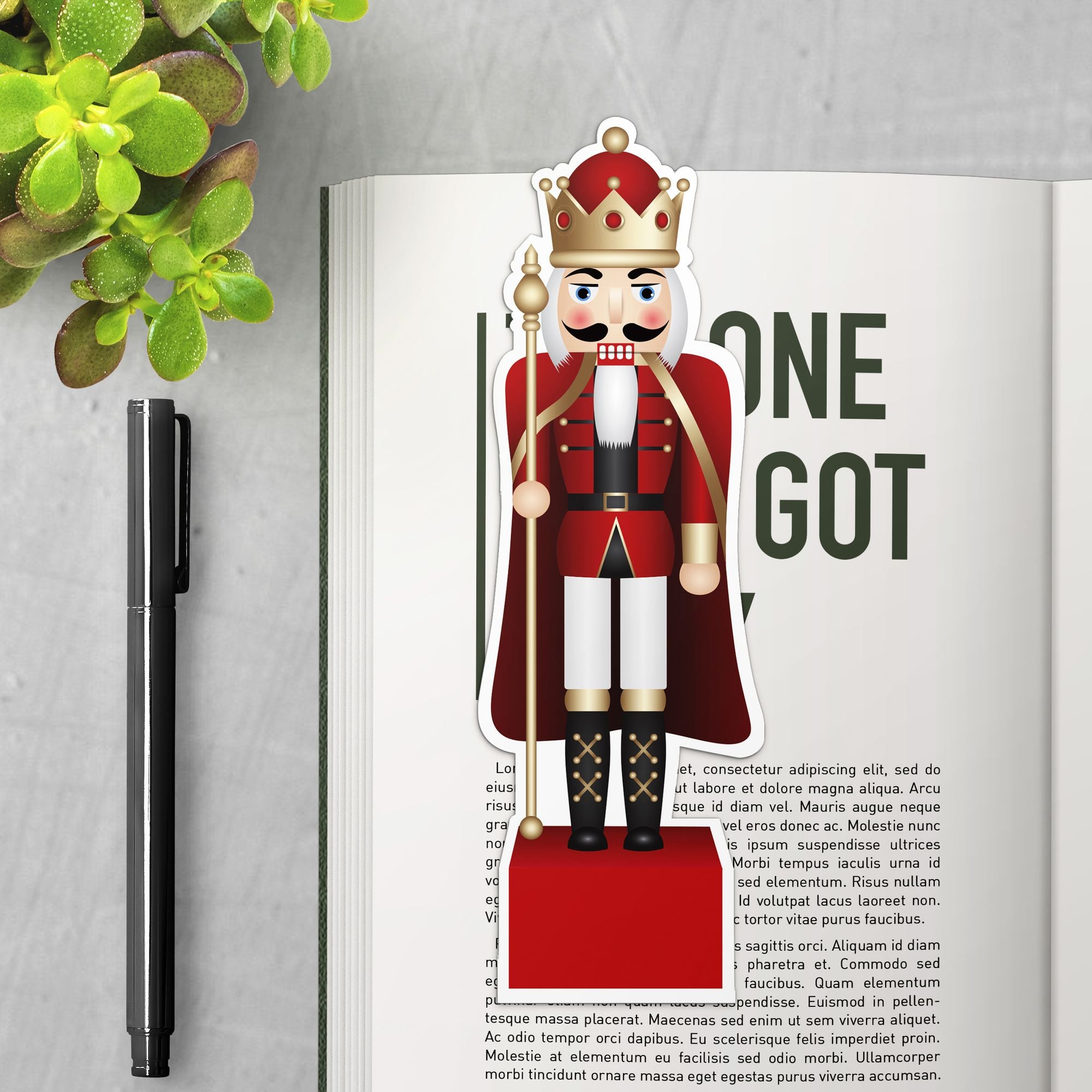 Nutcracker Bookmark