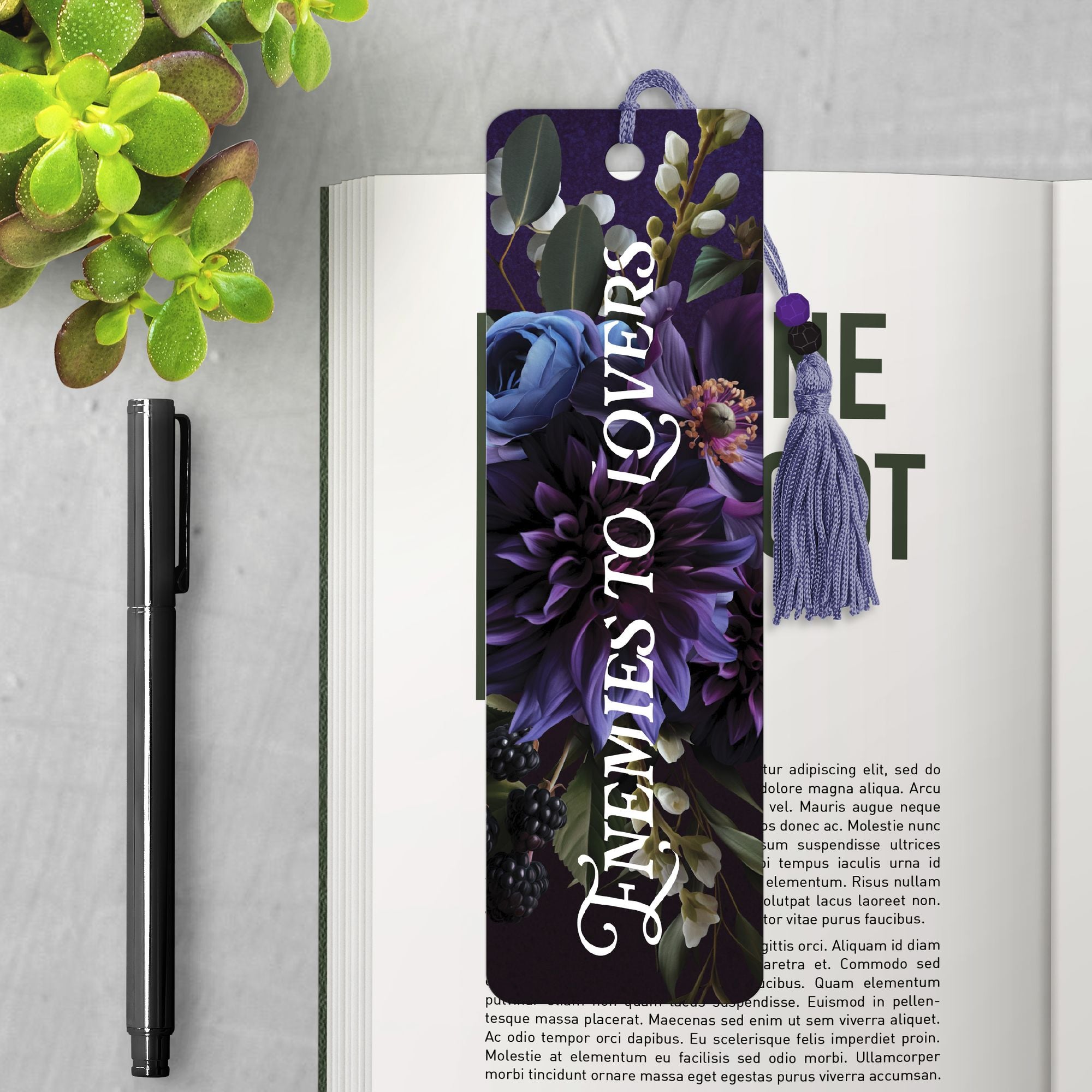 Enemies to Lovers Premier Bookmark