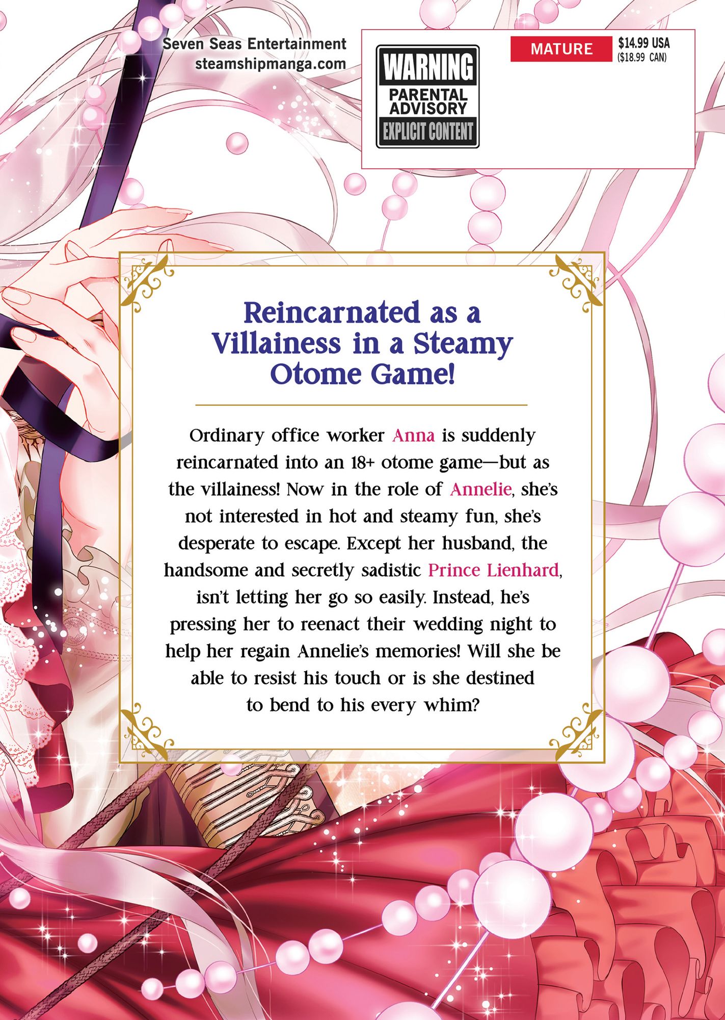 The Trapped Former Villainess Wants to Escape from the Sadistic Prince Vol. 1