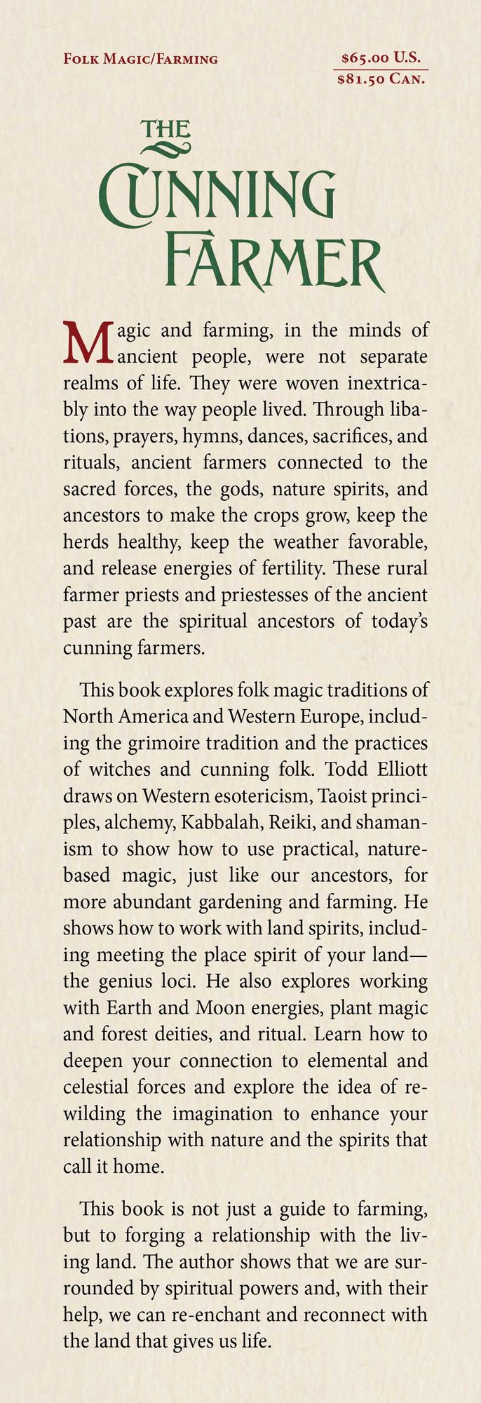 The Cunning Farmer: Agrarian Magical Practices, Mythology, and Folklore
