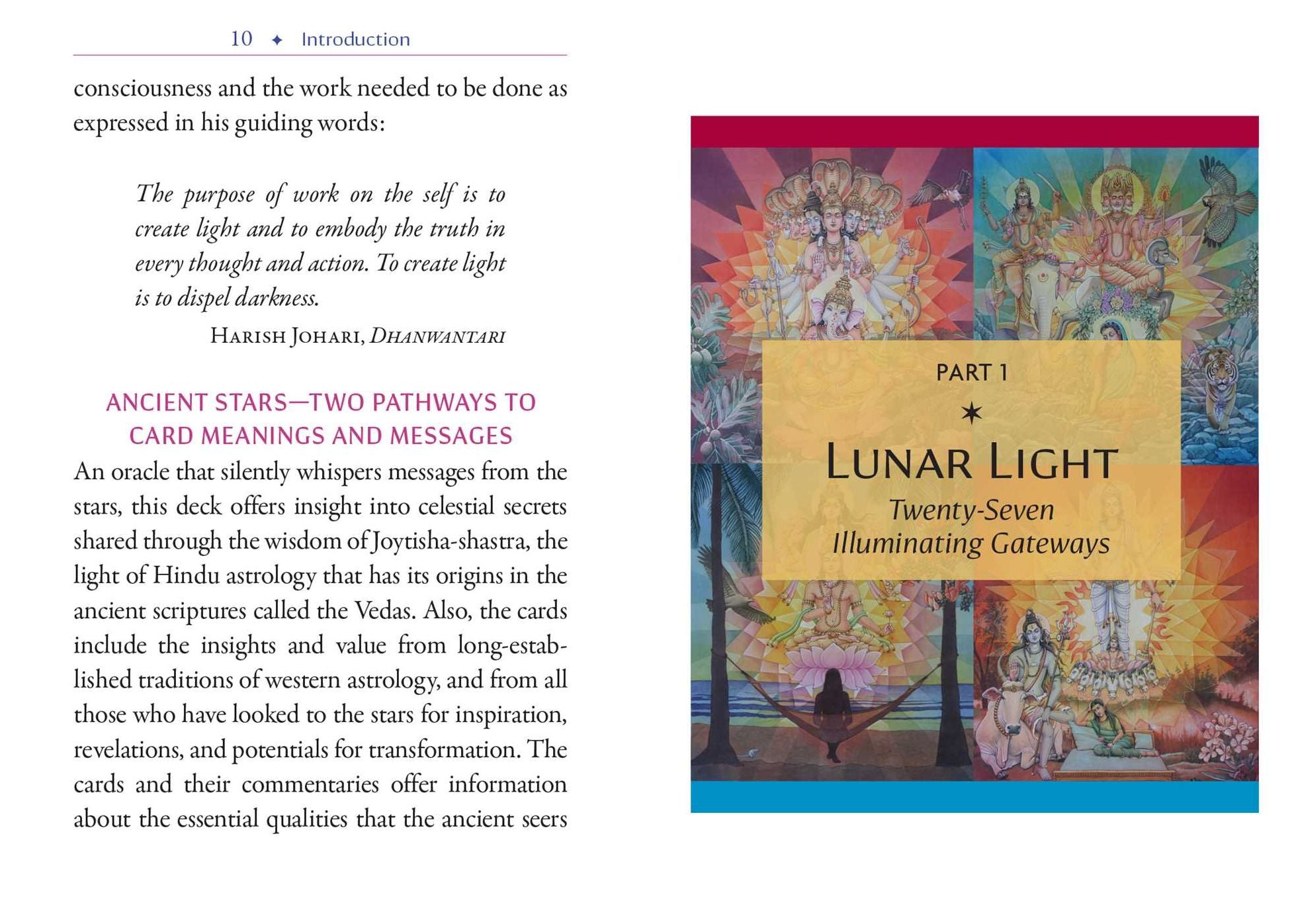 The Zodiac Light Oracle: Nakshatras, Sun Signs, and Planets