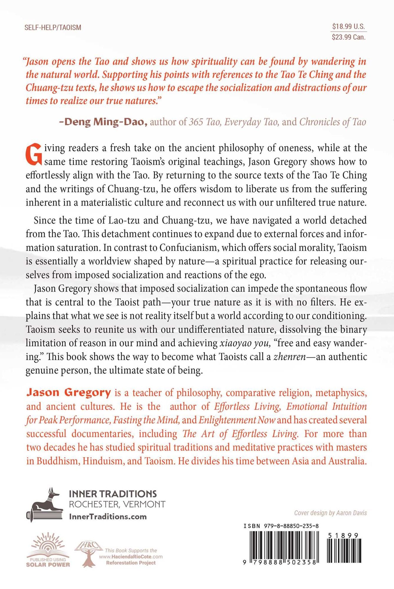 The Tradition of Natural Taoism: The Way of Free and Easy Wandering in Oneness