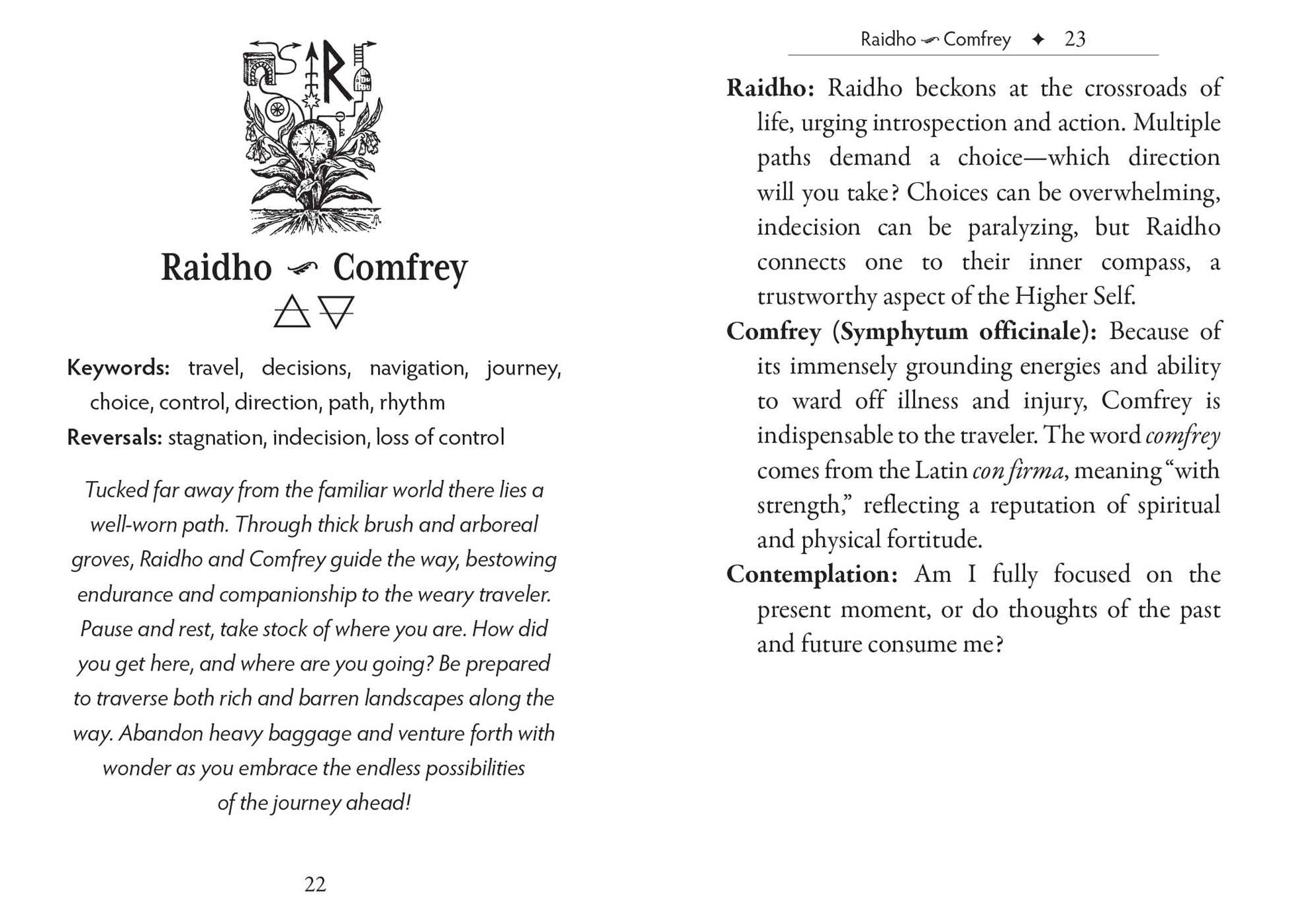 The Runes and Roots Oracle: A 36-Card Deck and Guidebook