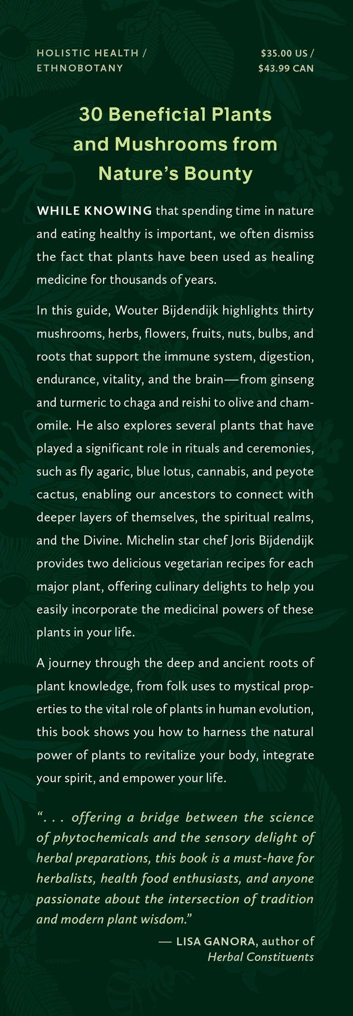 Plant Power: Heal Yourself with Medicinal Mushrooms, Roots, Flowers, and Herbs
