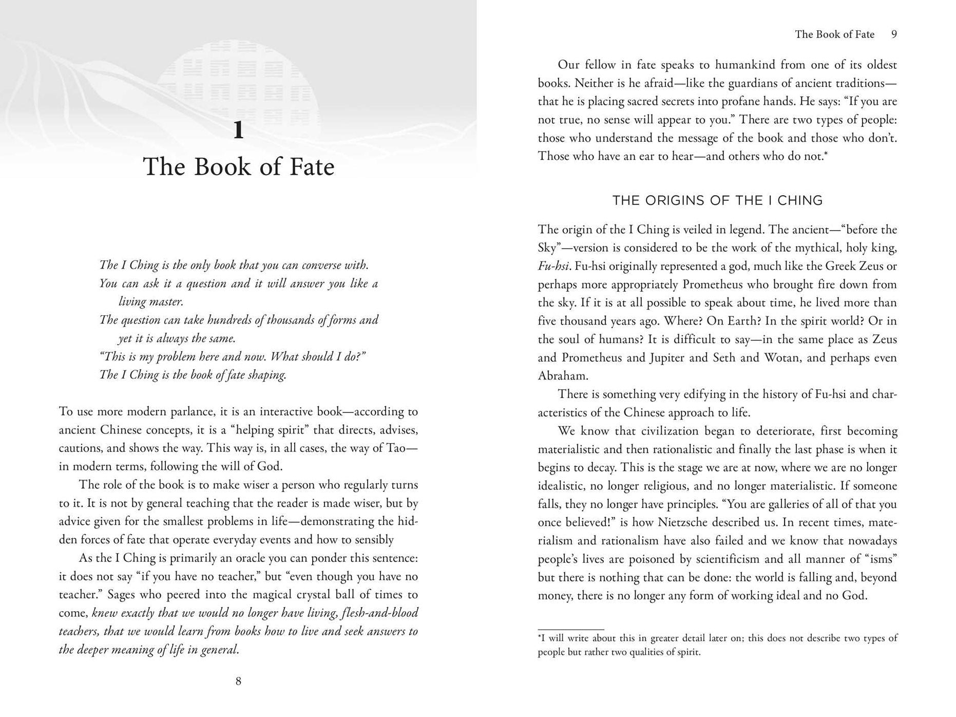 The Book of Changes, Troubles, Problems, Lightness, and Calm: The I Ching as Oracle and Teacher