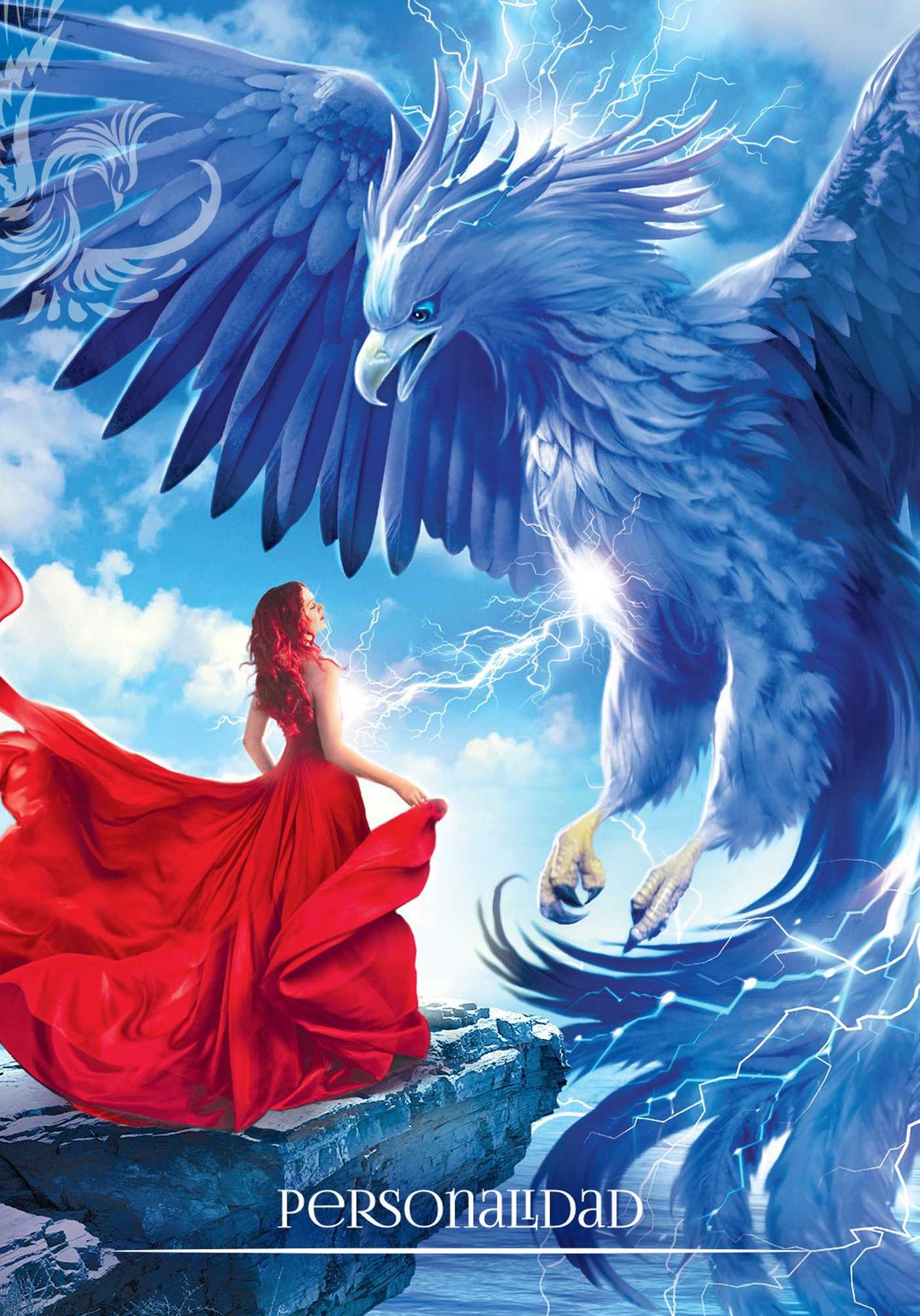 Oráculo del Fénix: Mazo de 44 cartas y un libro guía