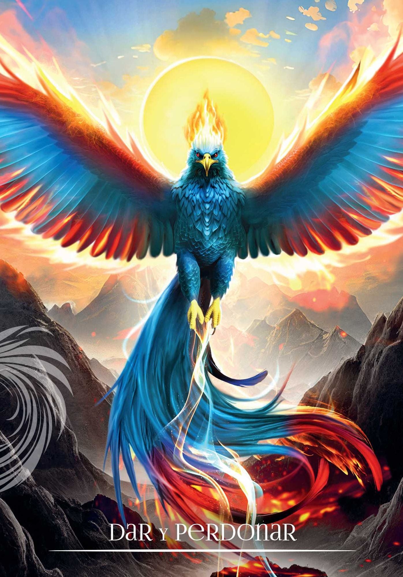 Oráculo del Fénix: Mazo de 44 cartas y un libro guía