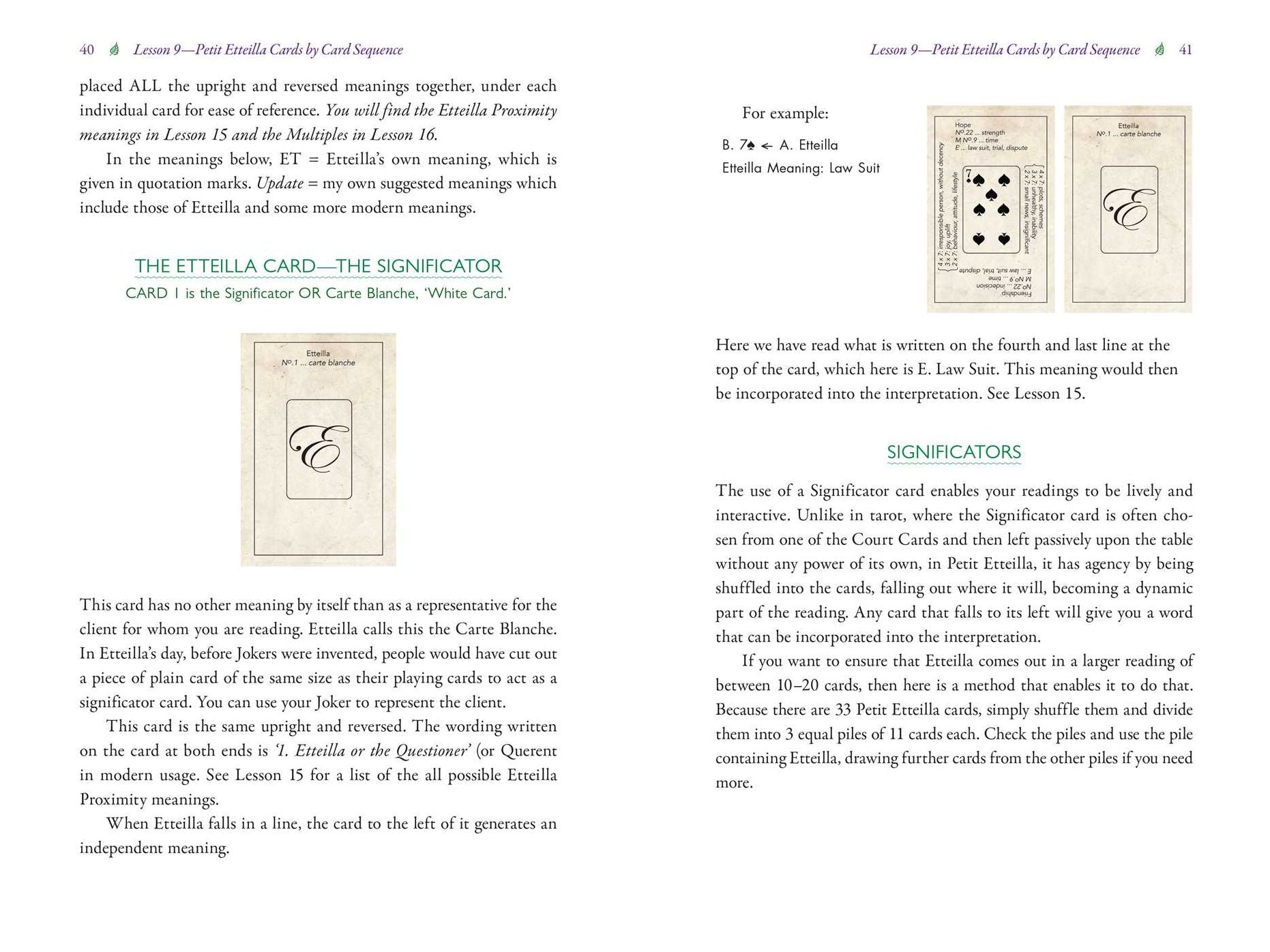 The Original Petit Etteilla: A Cartomancer's Guide to Divination