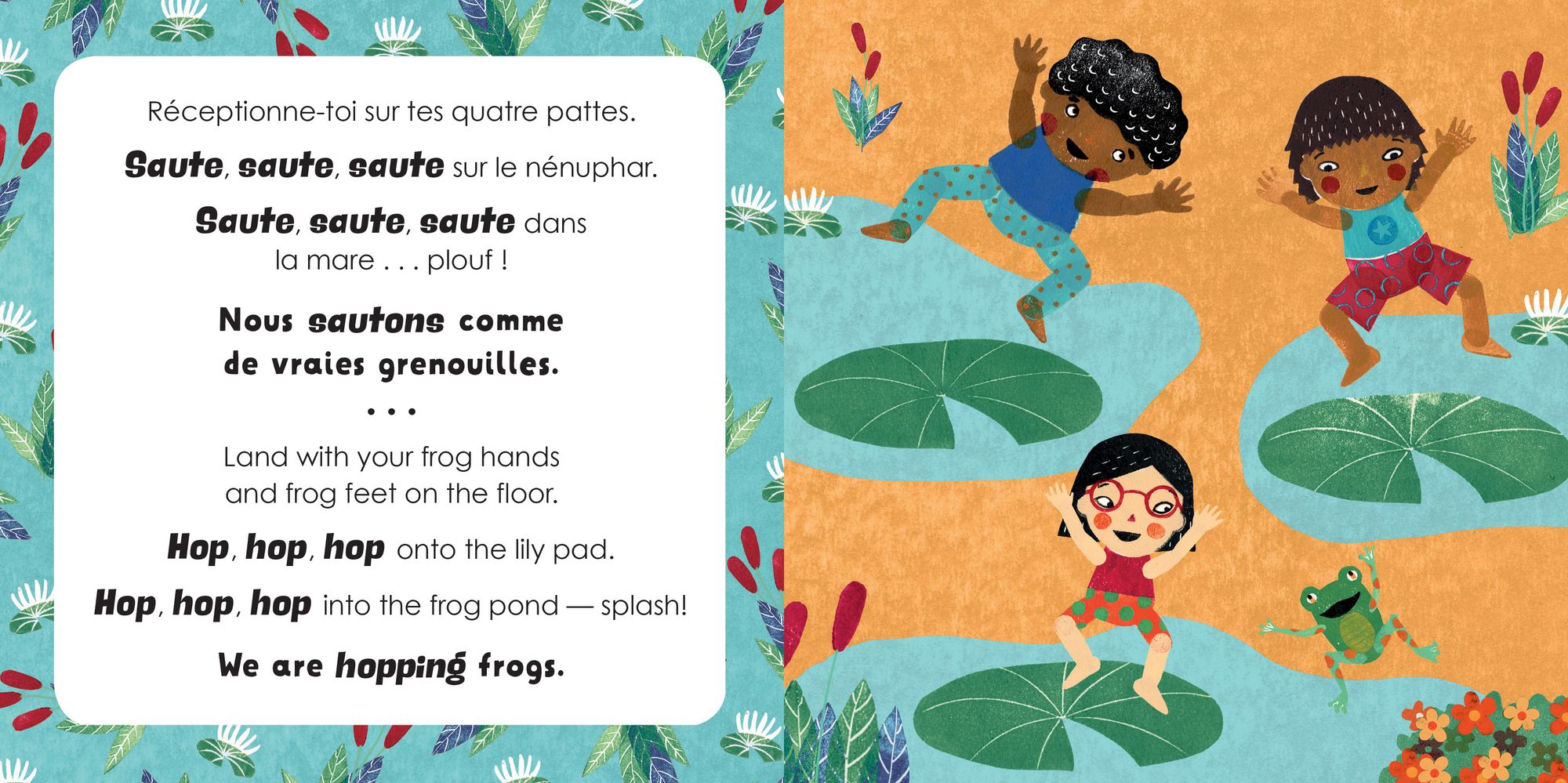 Mindful Tots: Animal Antics (Bilingual French & English)