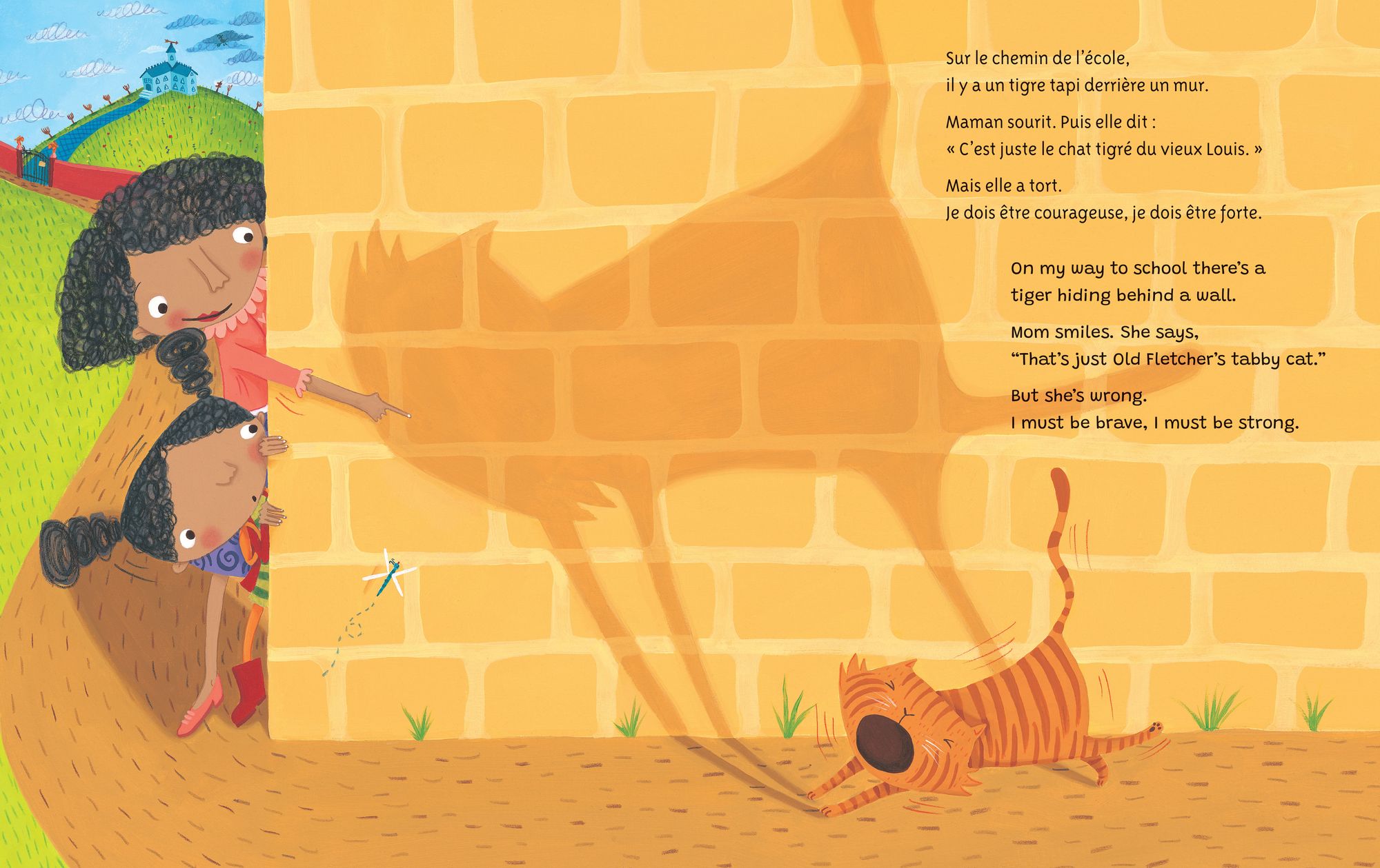 Ruby's School Walk (Bilingual French & English)