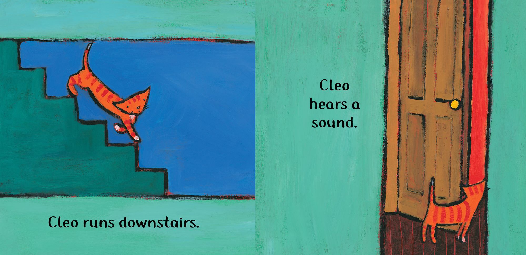 Barefoot Baby-Proof: Cleo Finds a Friend