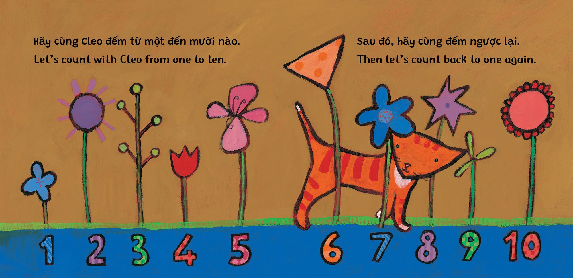 Cleo's Numbers (Bilingual Vietnamese & English)