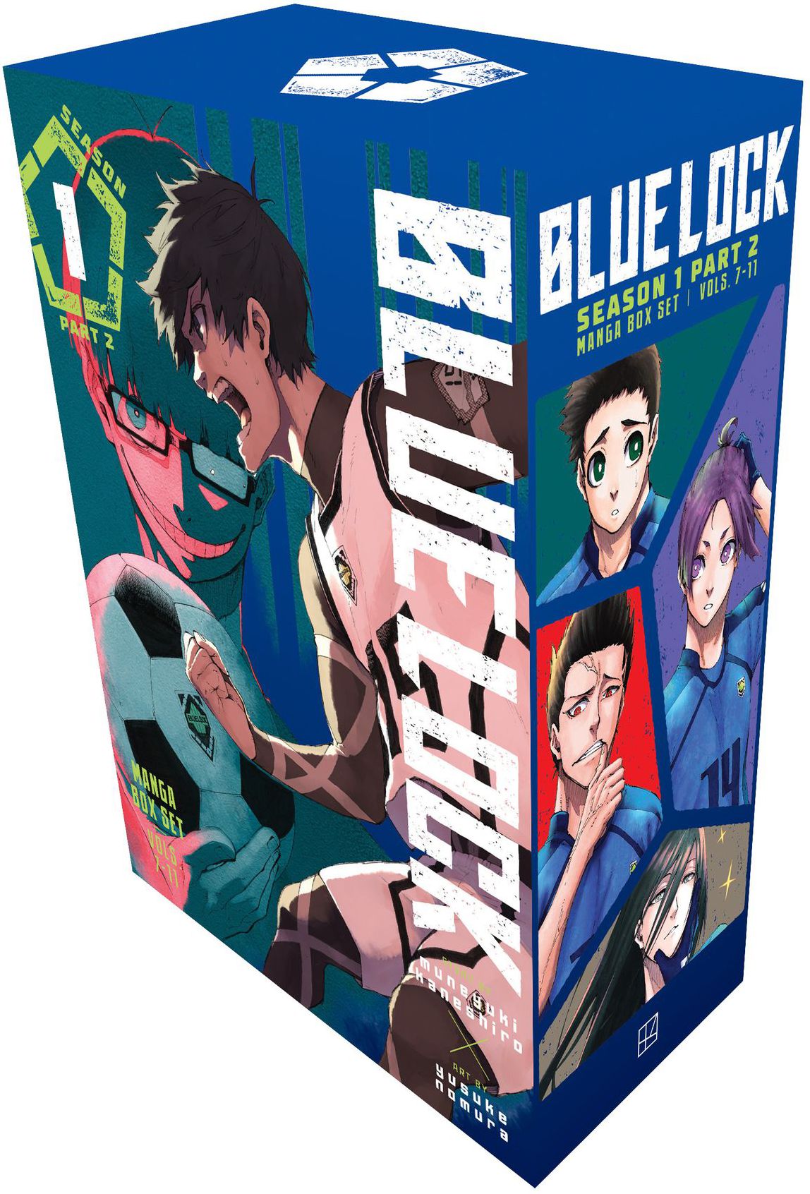 Blue Lock Season 1 Part 2 Manga Box Set