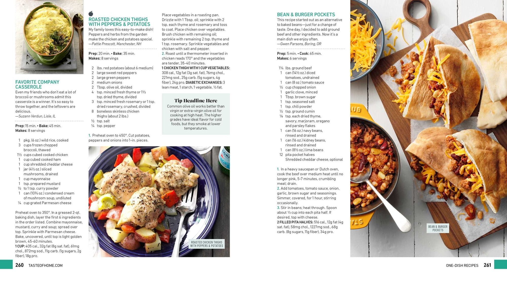 Taste of Home Easy Everyday Cooking: 330 Quick & Easy Recipes for Family Meals - Includes Nutritional Facts & Cooking Tips