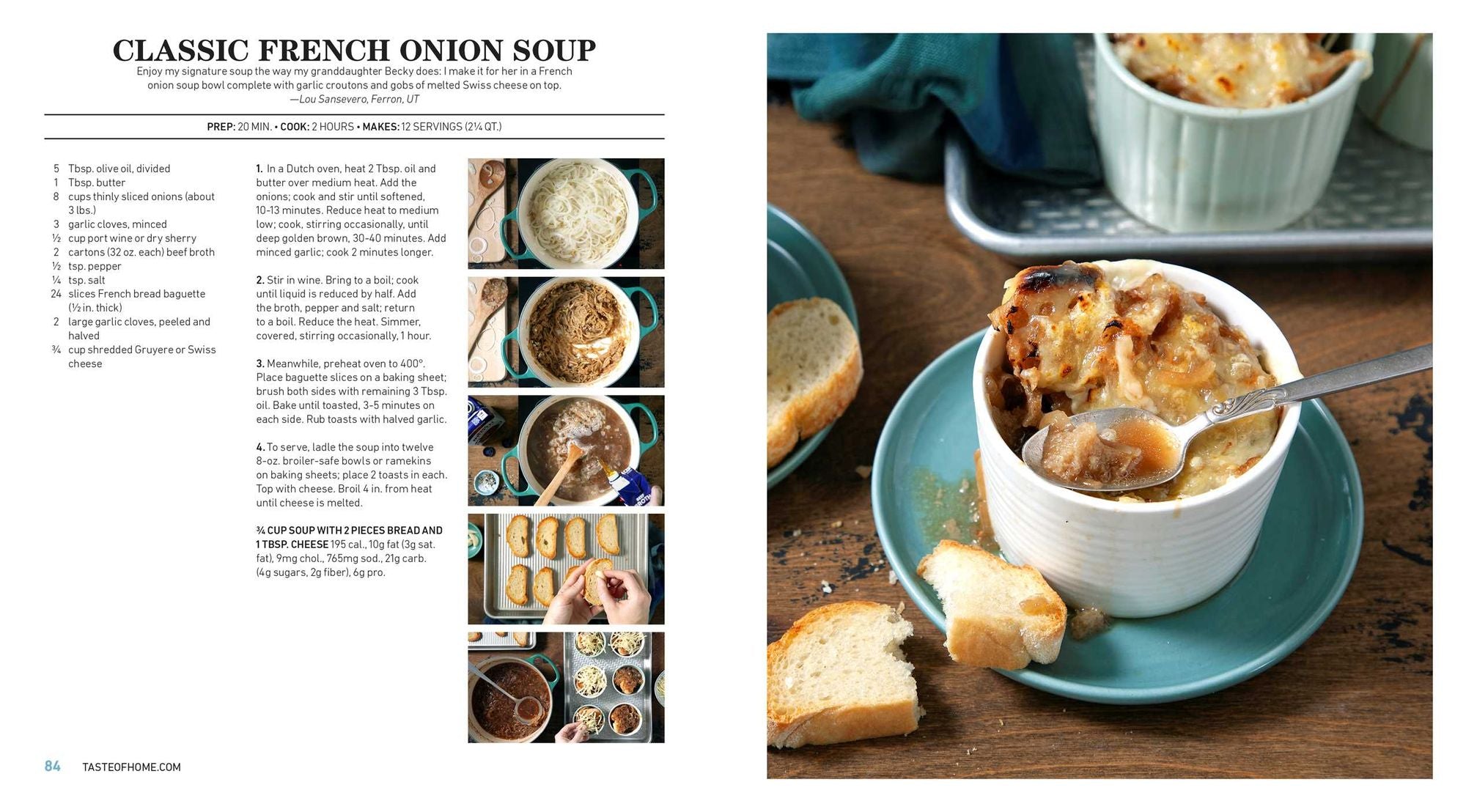 Taste of Home Made From Scratch: 275 Recipes Heirloom and Copycat Favorites Nutrition Facts Included